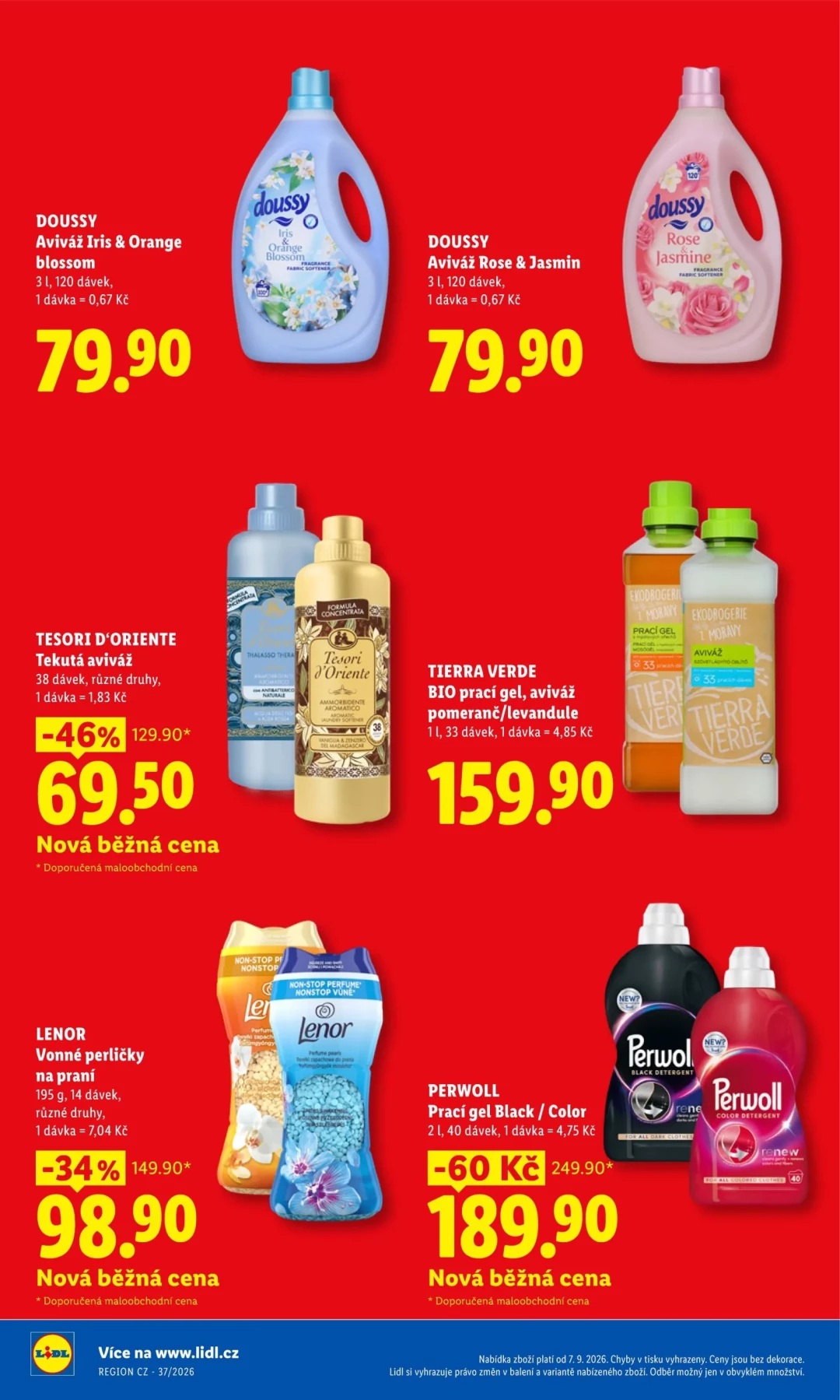 Originální strana 4 z 33 letáku Lidl – Lidl - Ceny v klidu