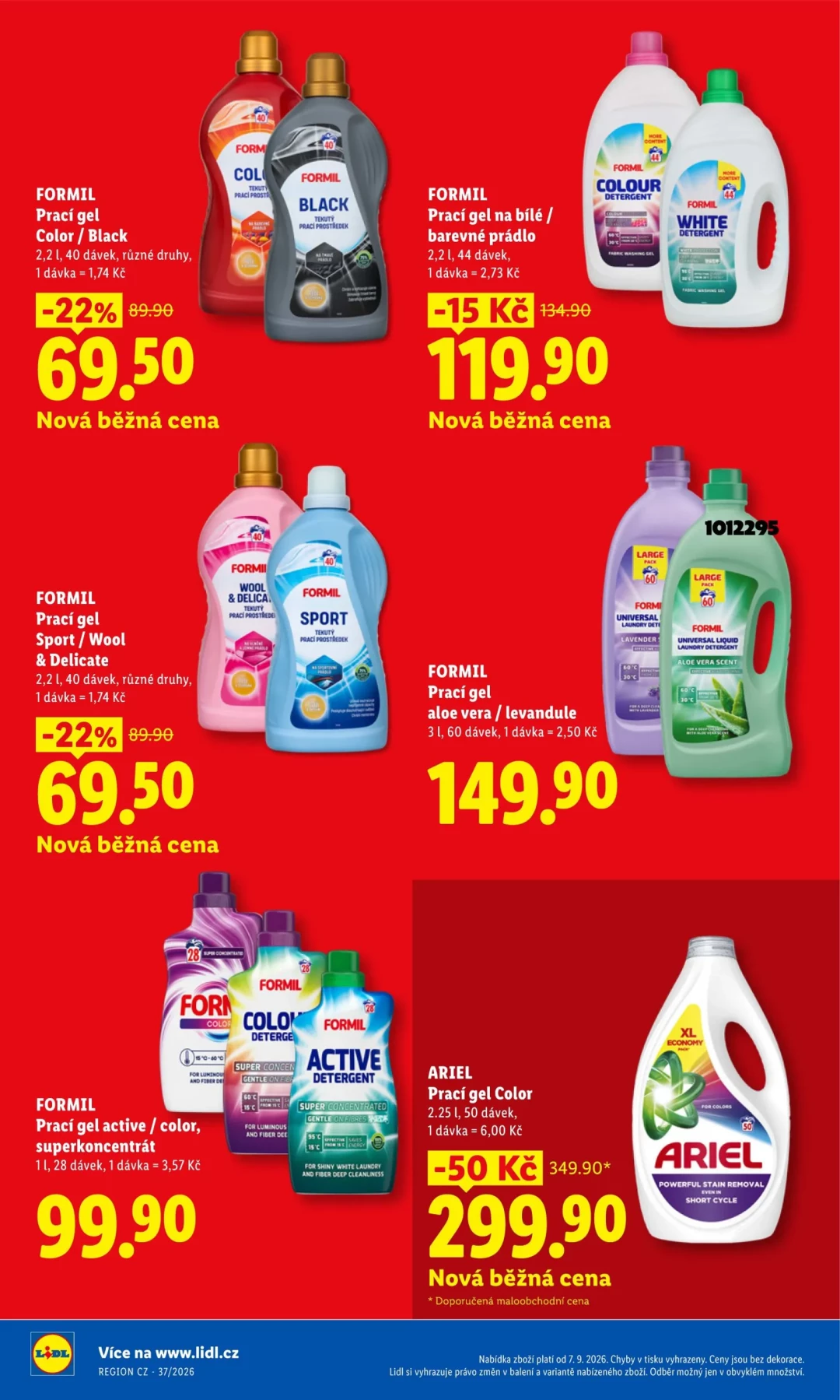 Originální strana 6 z 33 letáku Lidl – Lidl - Ceny v klidu