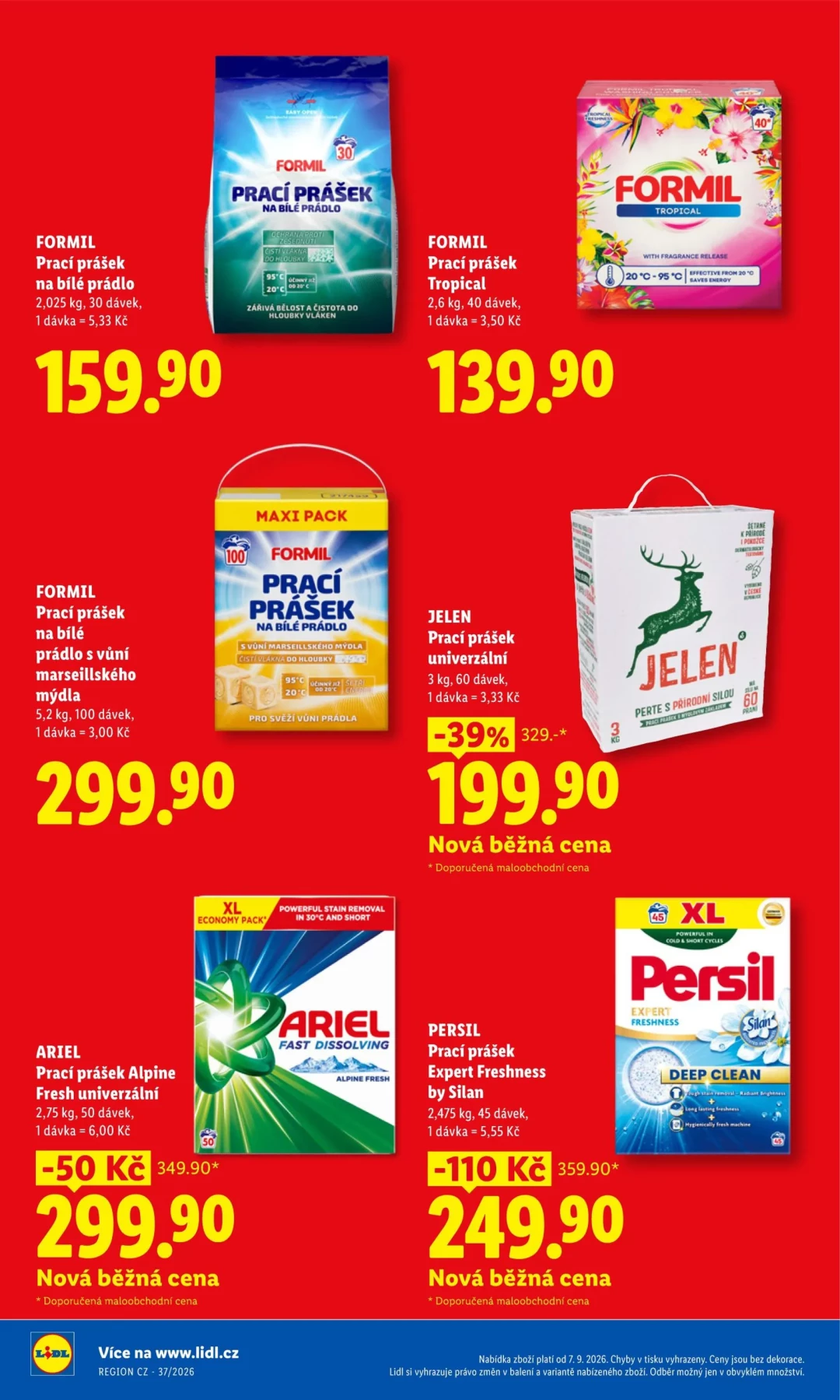 Originální strana 8 z 33 letáku Lidl – Lidl - Ceny v klidu