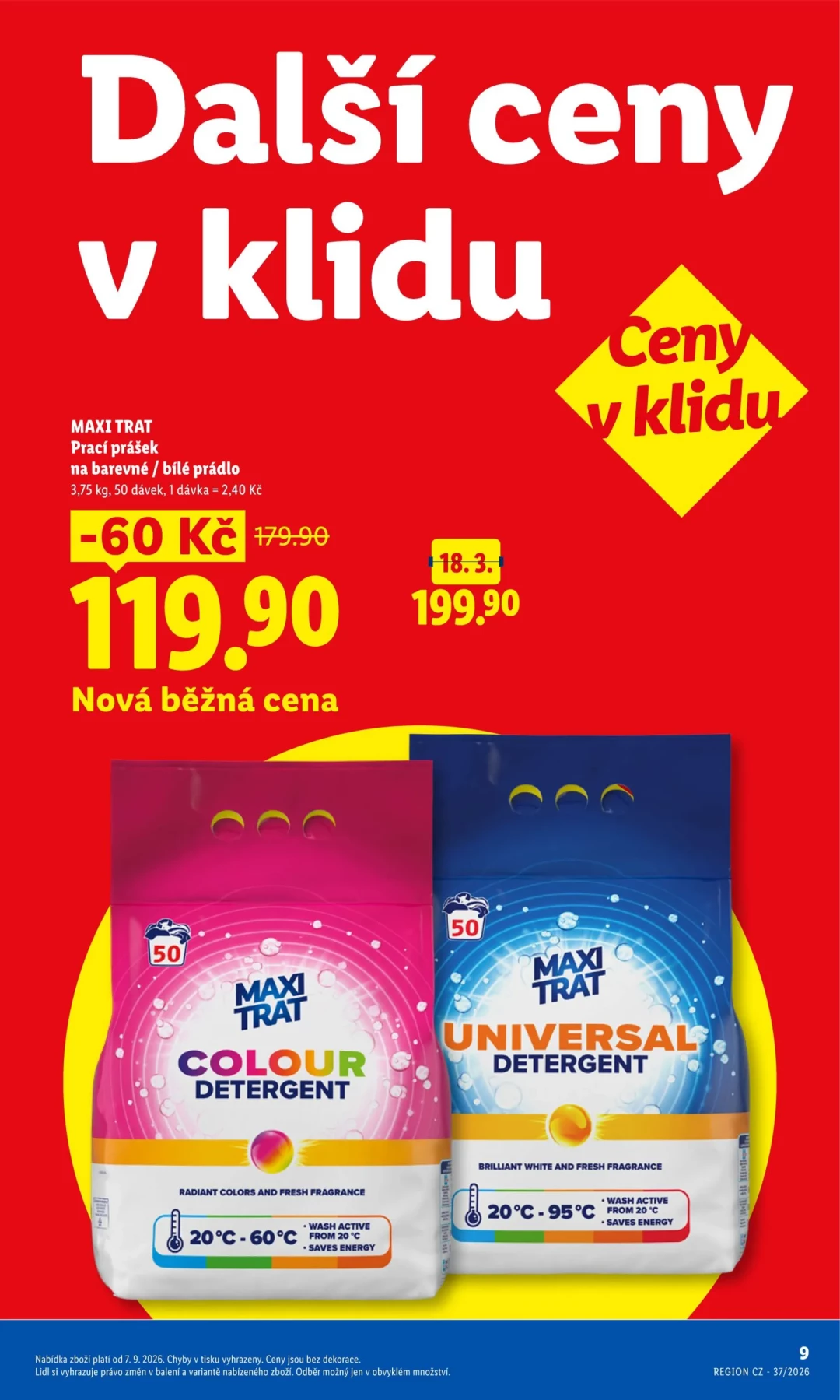 Originální strana 9 z 33 letáku Lidl – Lidl - Ceny v klidu