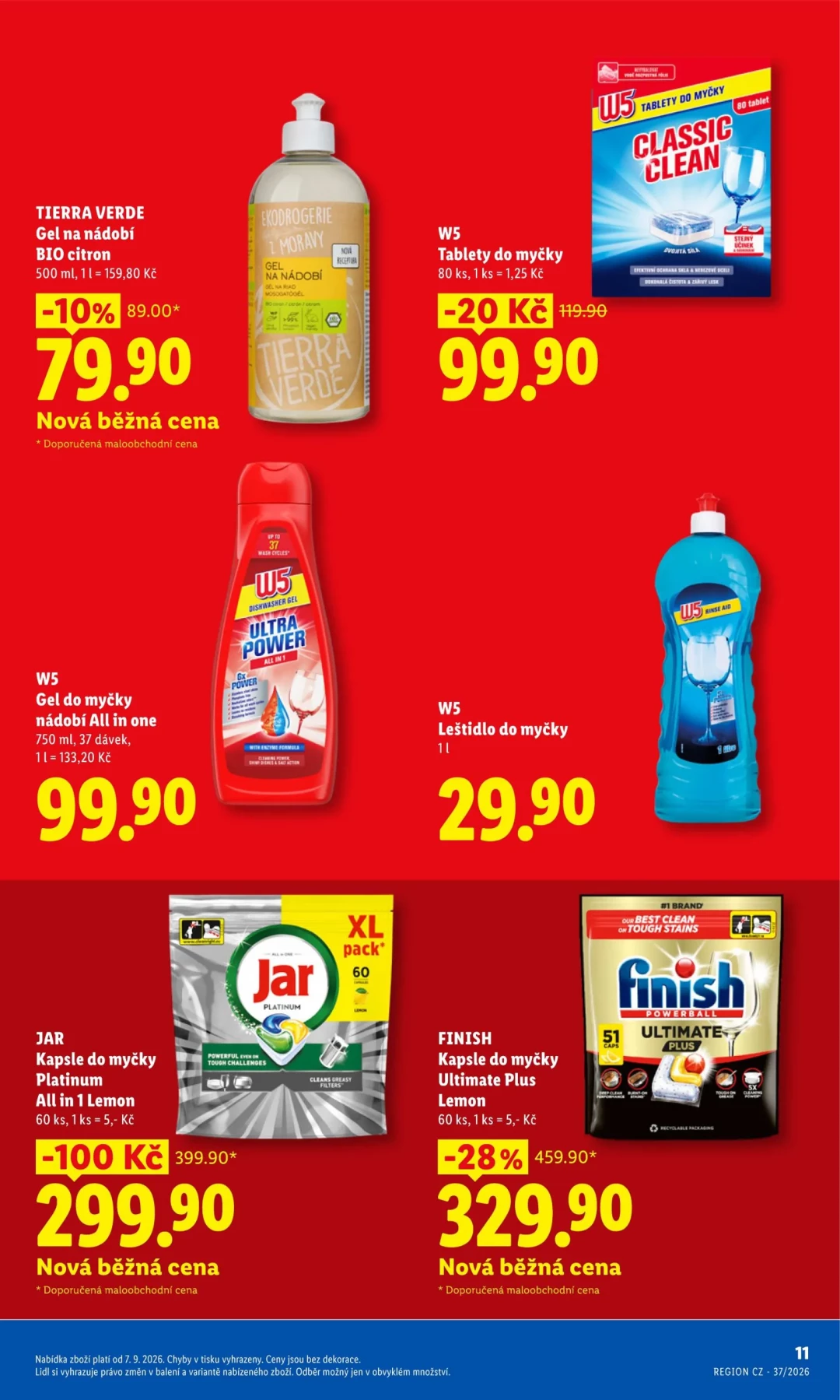 Originální strana 11 z 33 letáku Lidl – Lidl - Ceny v klidu