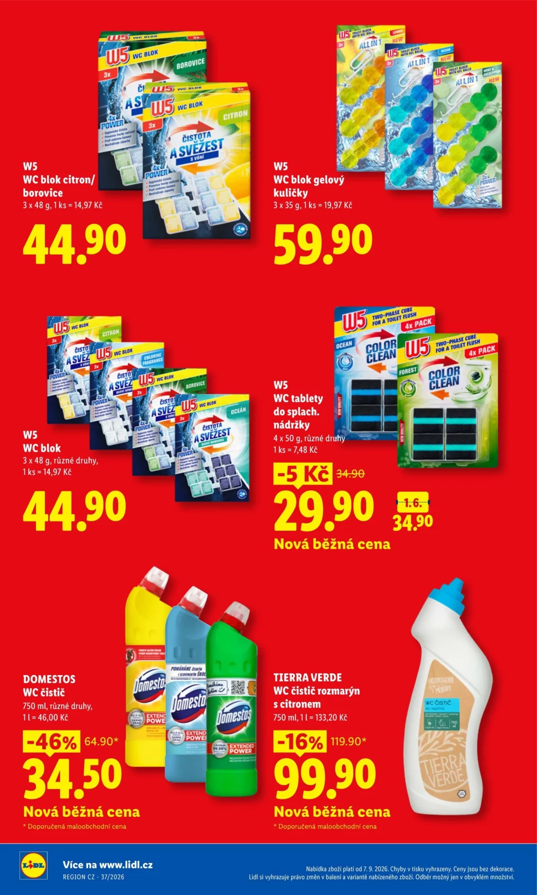 Originální strana 16 z 33 letáku Lidl – Lidl - Ceny v klidu