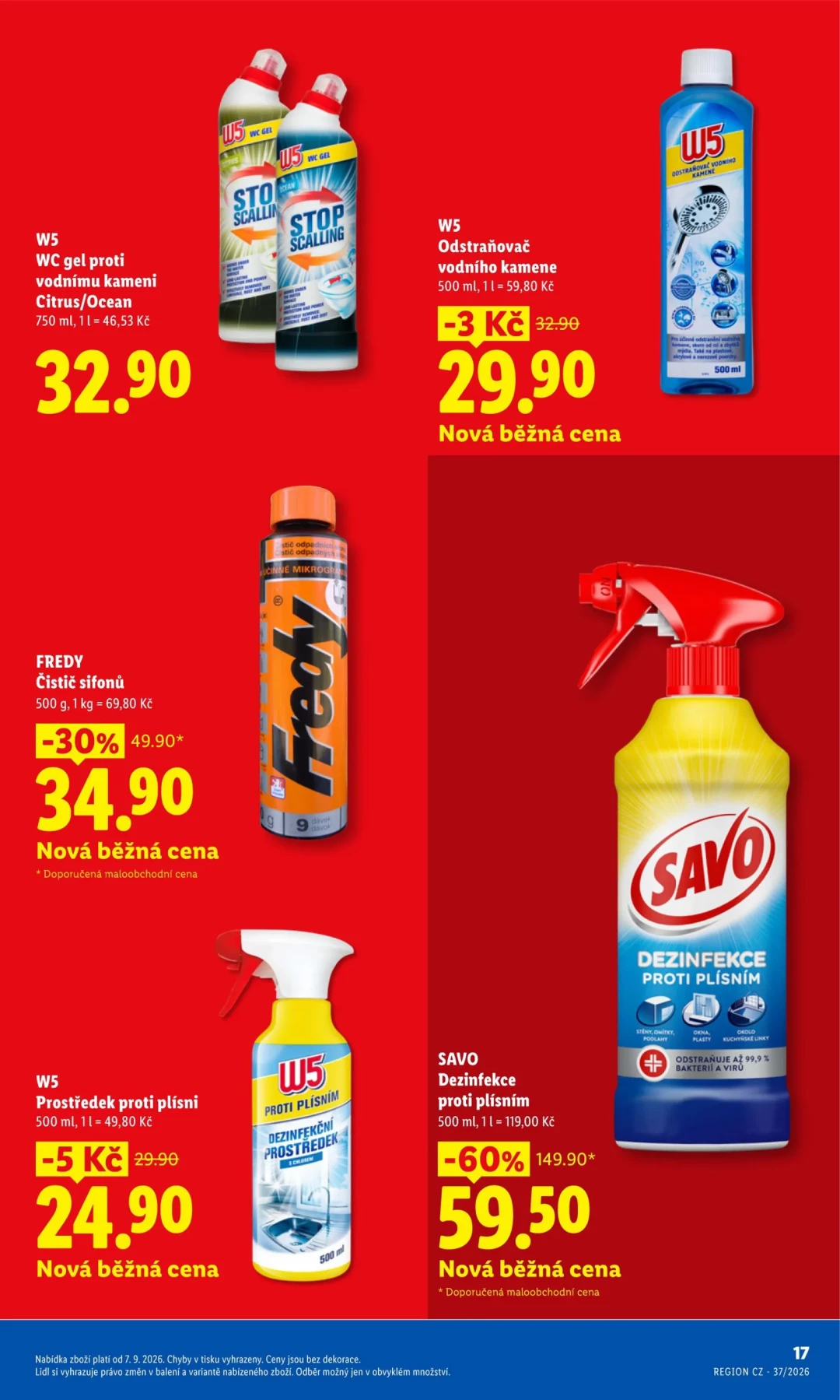 Originální strana 17 z 33 letáku Lidl – Lidl - Ceny v klidu