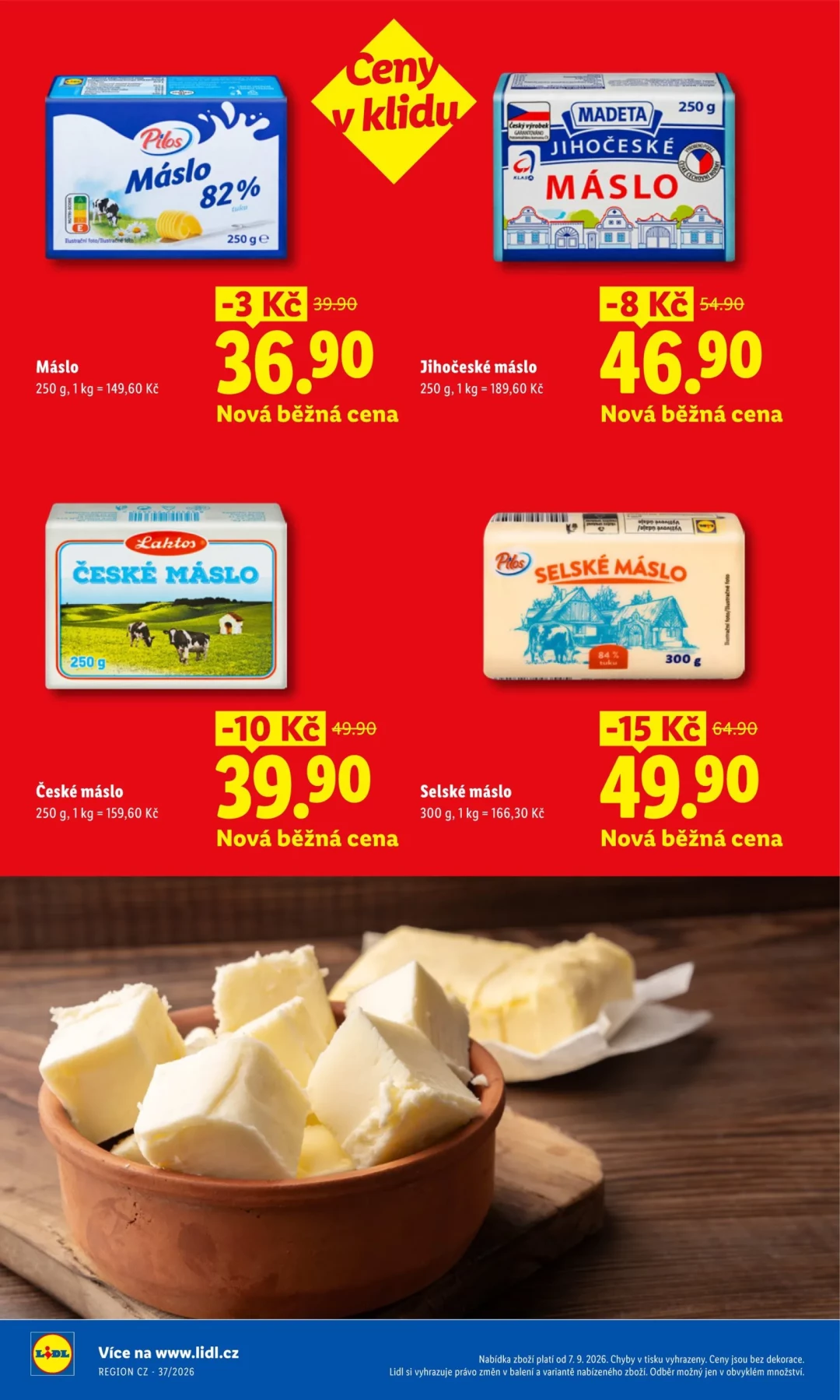 Originální strana 22 z 33 letáku Lidl – Lidl - Ceny v klidu