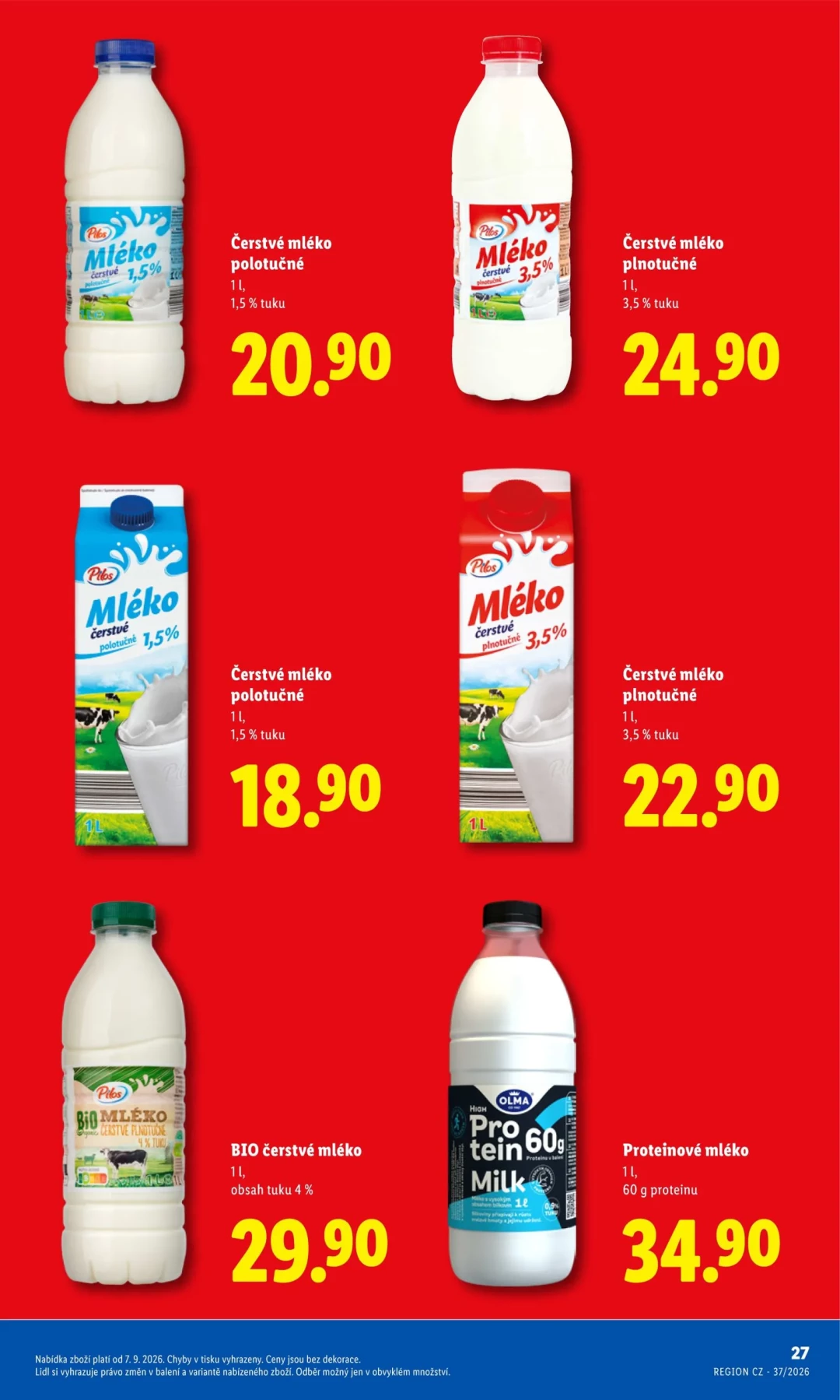 Originální strana 27 z 33 letáku Lidl – Lidl - Ceny v klidu