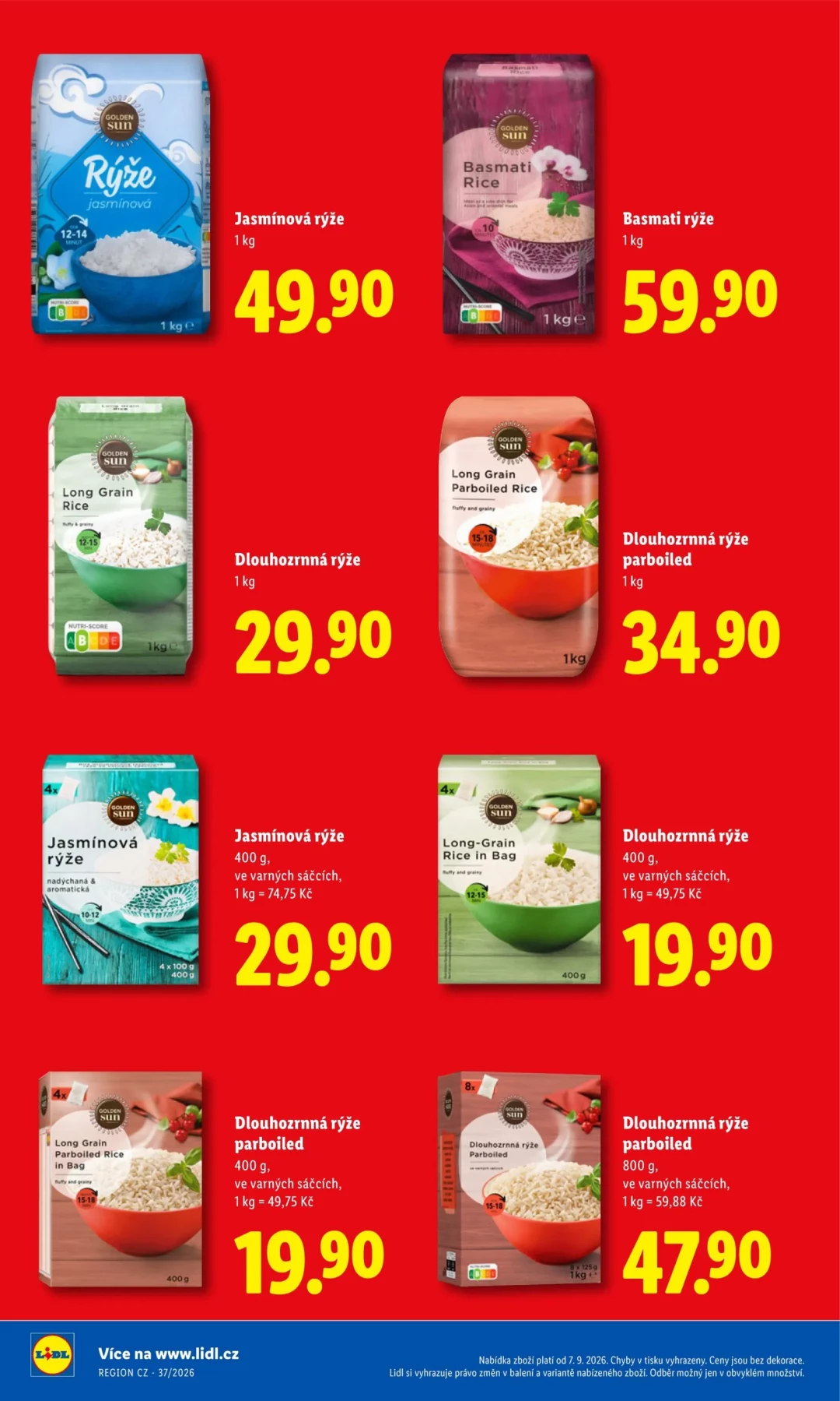 Originální strana 30 z 33 letáku Lidl – Lidl - Ceny v klidu