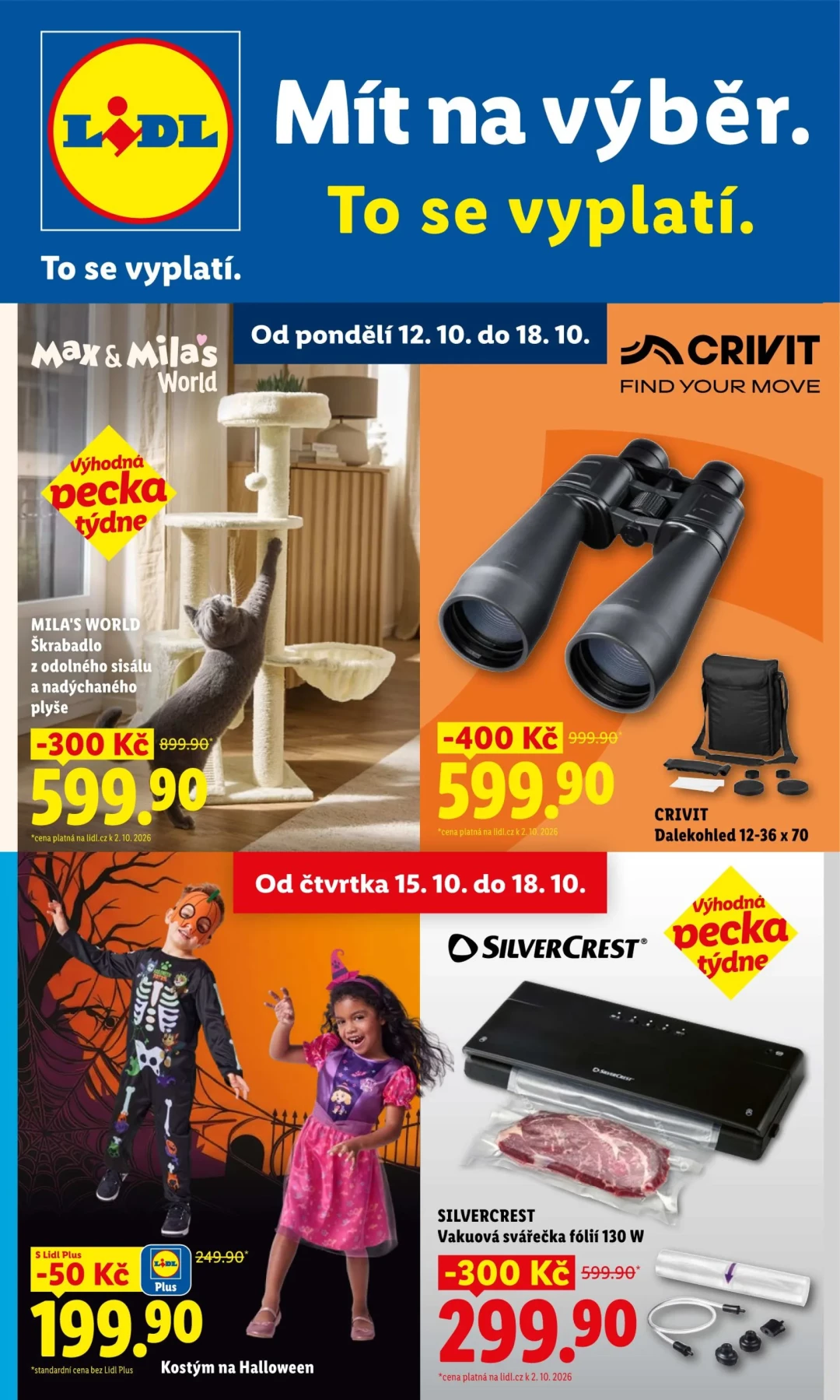 Originální strana 1 z 28 letáku Lidl – Lidl - Spotřební zboží