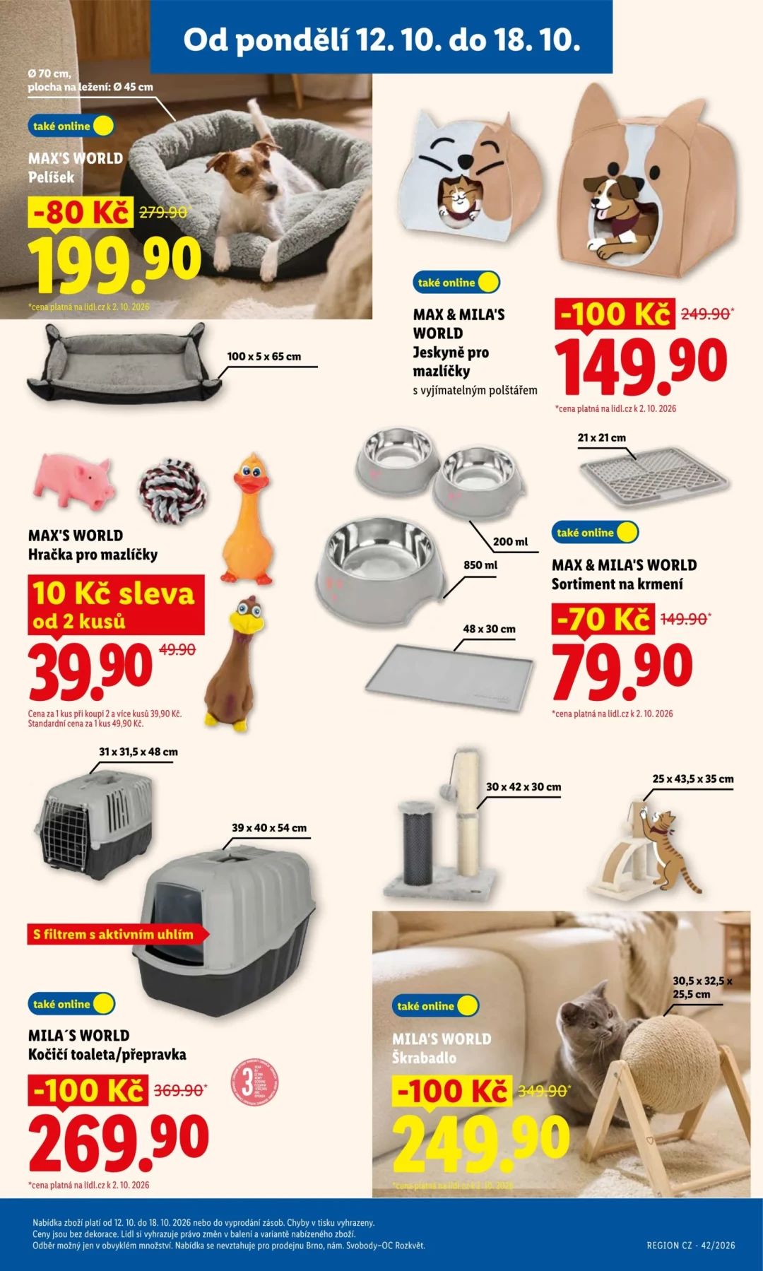 Originální strana 3 z 4 letáku Lidl – Lidl - Max & Mila's World