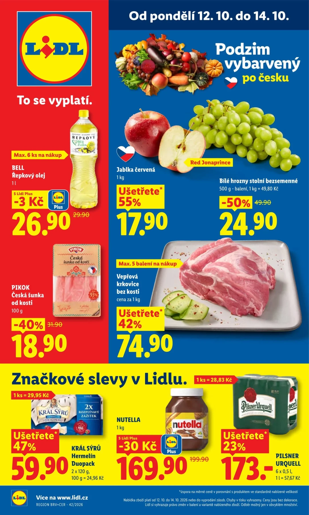 Originální strana 1 z 45 letáku Lidl – Lidl