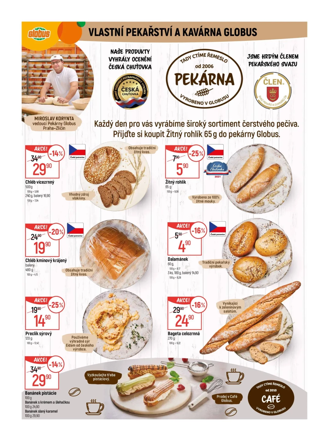 Originální strana 7 z 56 letáku Globus – Globus Praha–Zličín