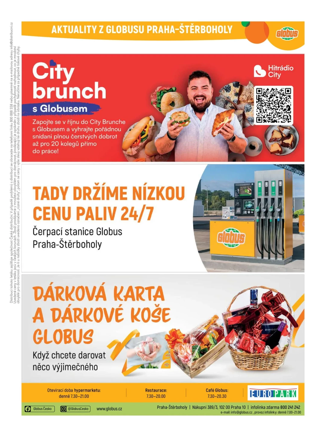 Originální strana 44 z 51 letáku Globus – Globus Praha–Štěrboholy