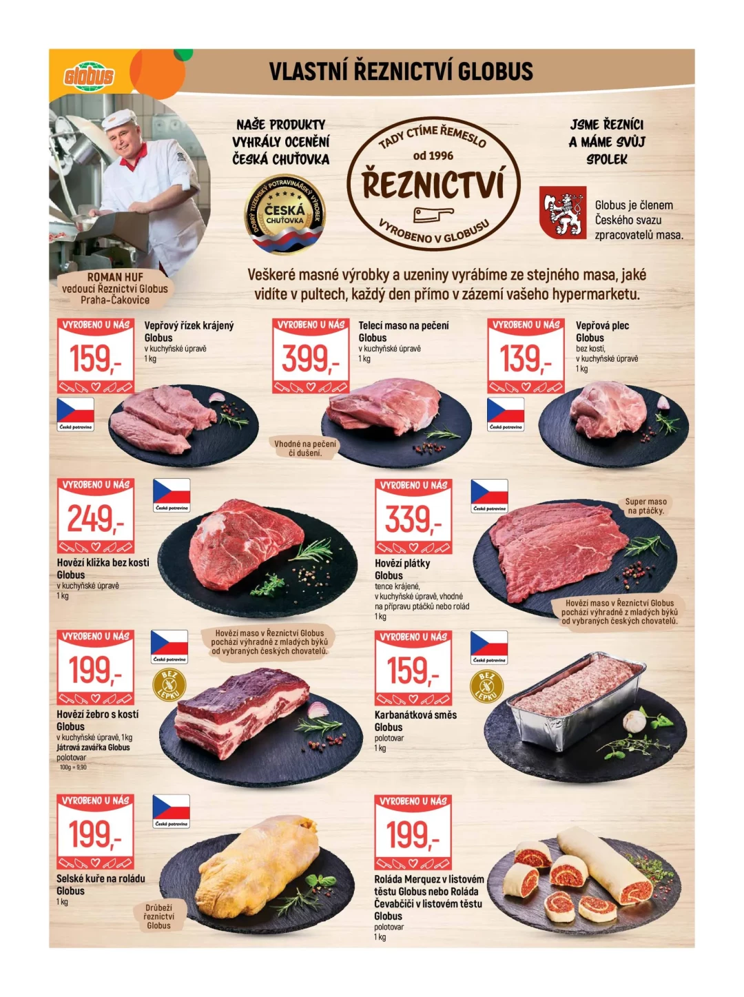 Originální strana 5 z 56 letáku Globus – Globus Praha–Čakovice