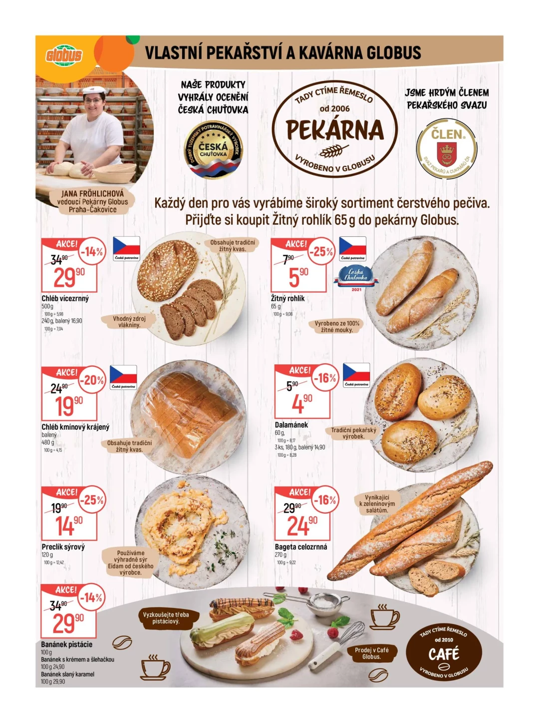 Originální strana 7 z 56 letáku Globus – Globus Praha–Čakovice