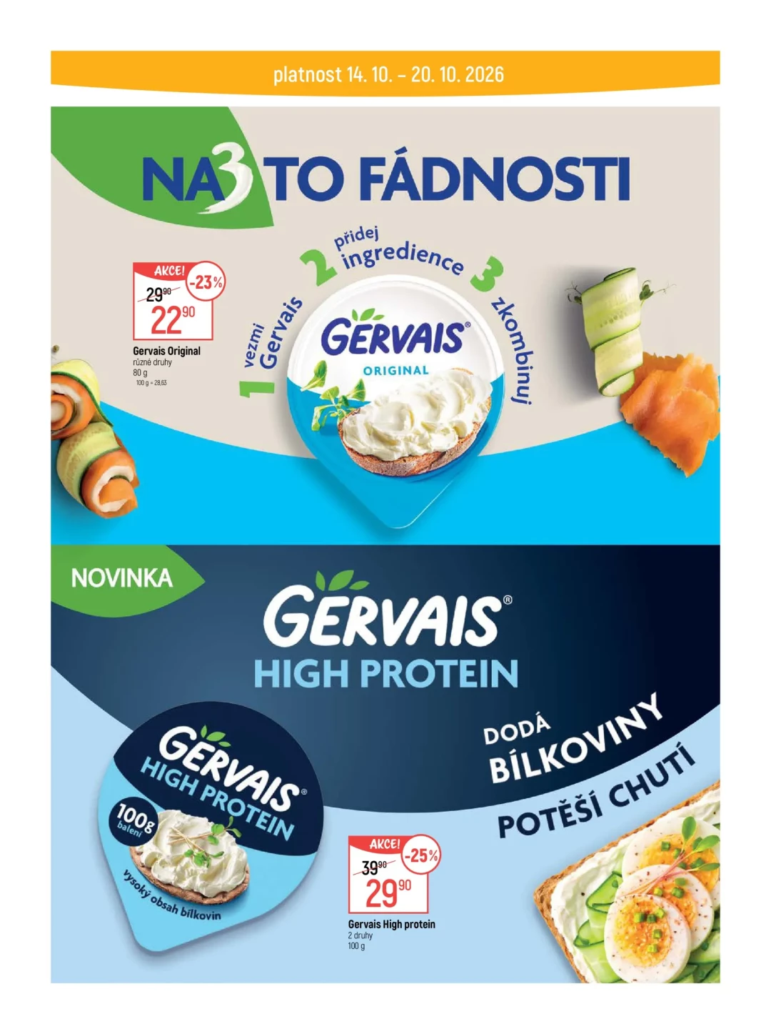 Originální strana 23 z 56 letáku Globus – Globus Praha–Čakovice