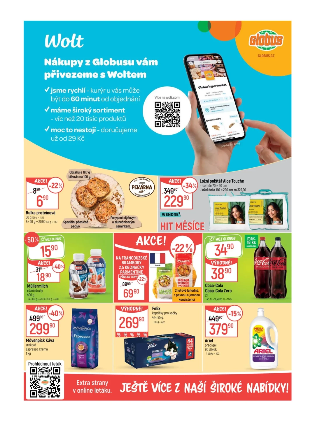 Originální strana 2 z 56 letáku Globus – Globus Chomutov