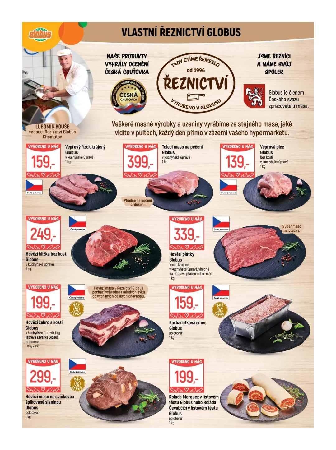 Originální strana 5 z 56 letáku Globus – Globus Chomutov