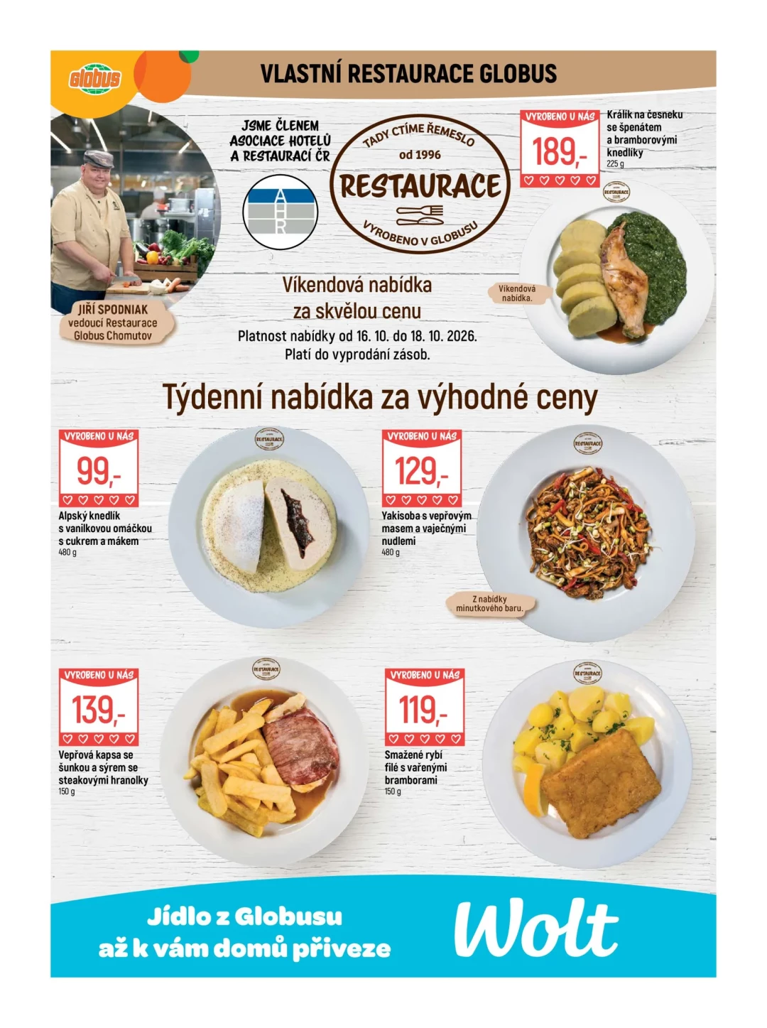 Originální strana 9 z 56 letáku Globus – Globus Chomutov