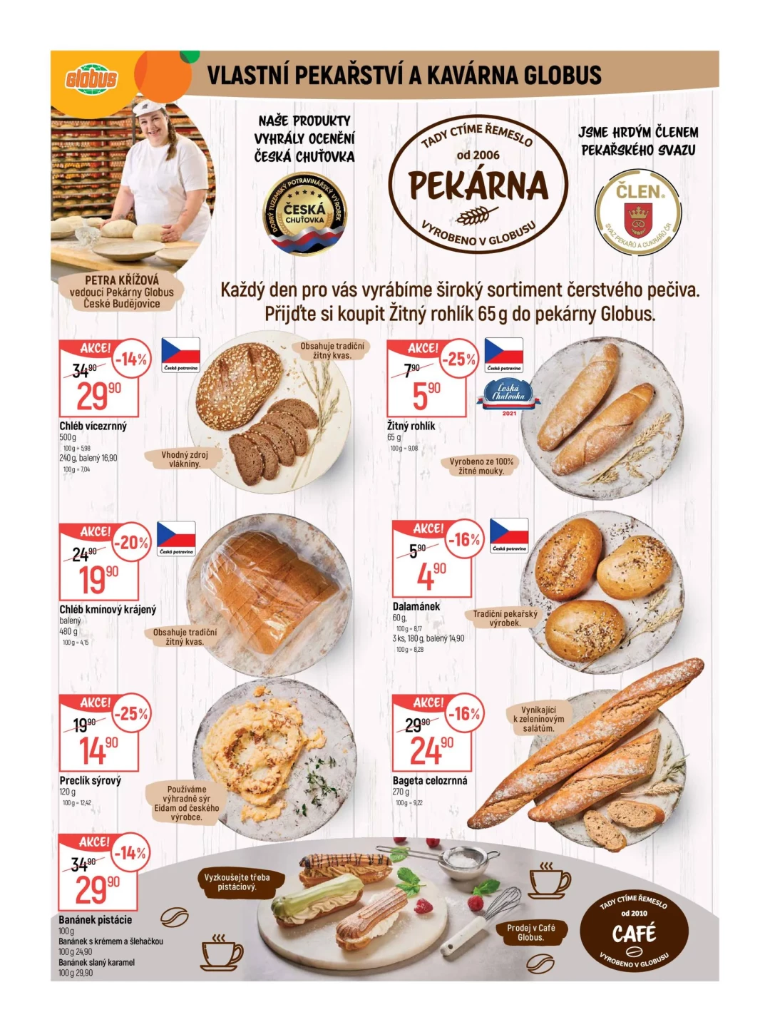 Originální strana 7 z 56 letáku Globus – Globus České Budějovice
