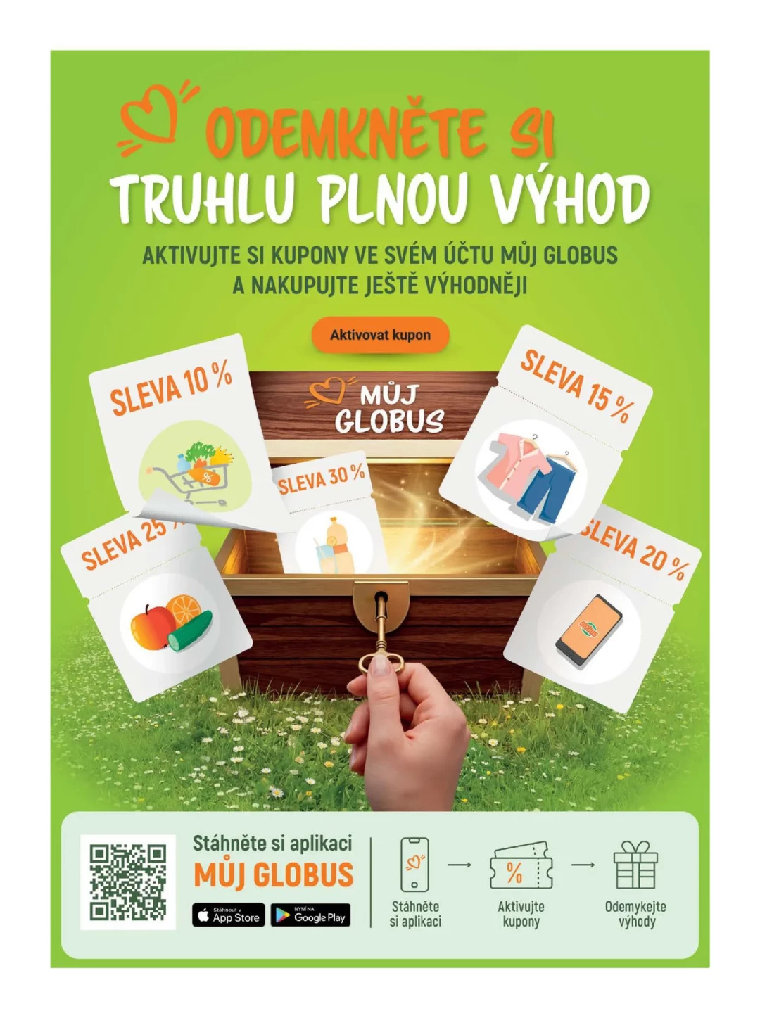 Originální strana 49 z 56 letáku Globus – Globus České Budějovice