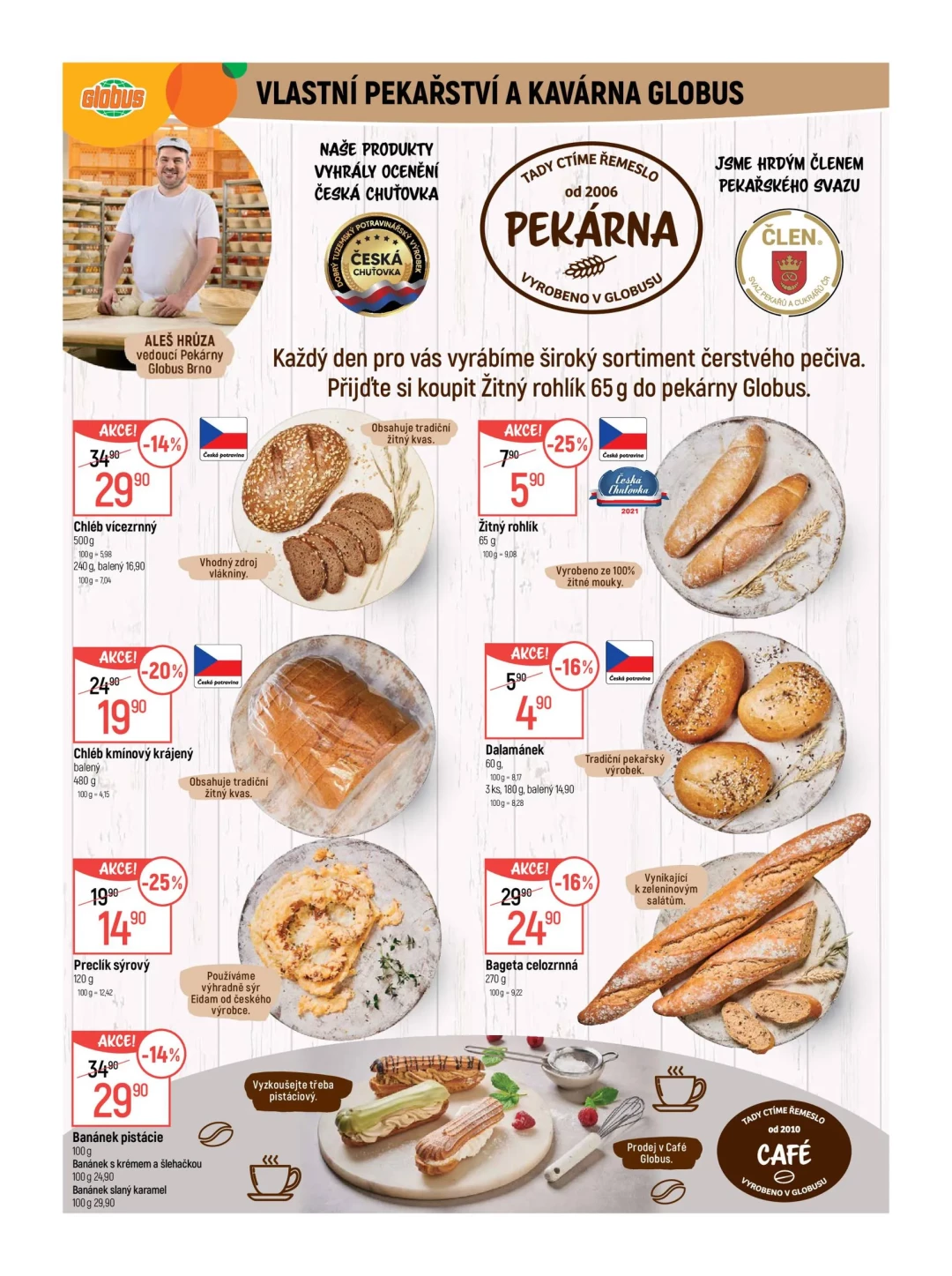 Originální strana 7 z 56 letáku Globus – Globus Brno
