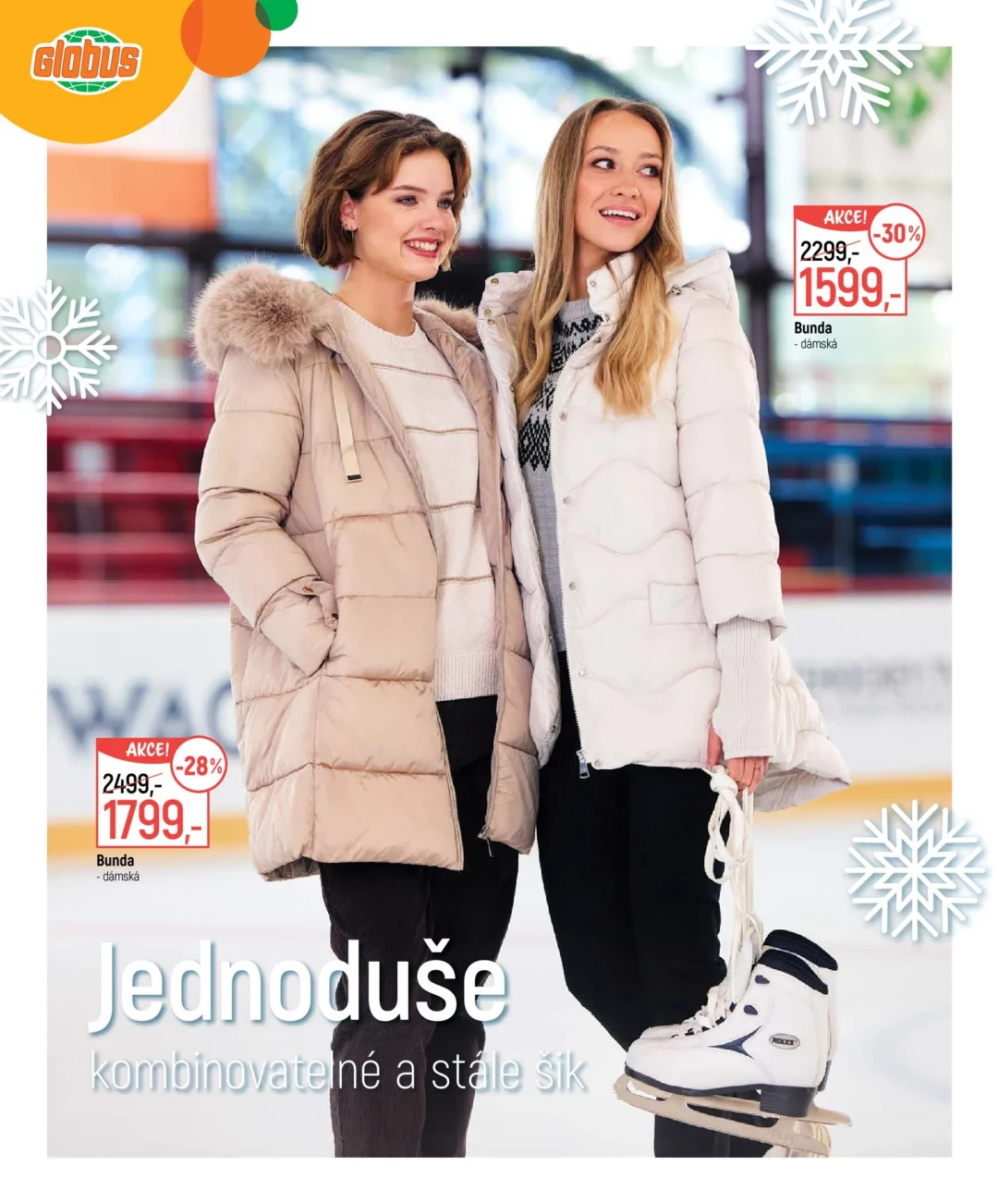 Originální strana 2 z 33 letáku Globus – Globus - Zima 2026