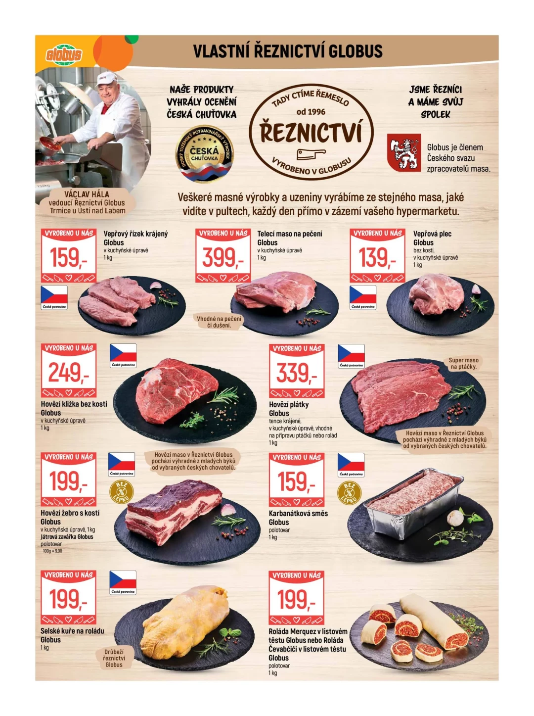 Originální strana 5 z 56 letáku Globus – Globus Trmice