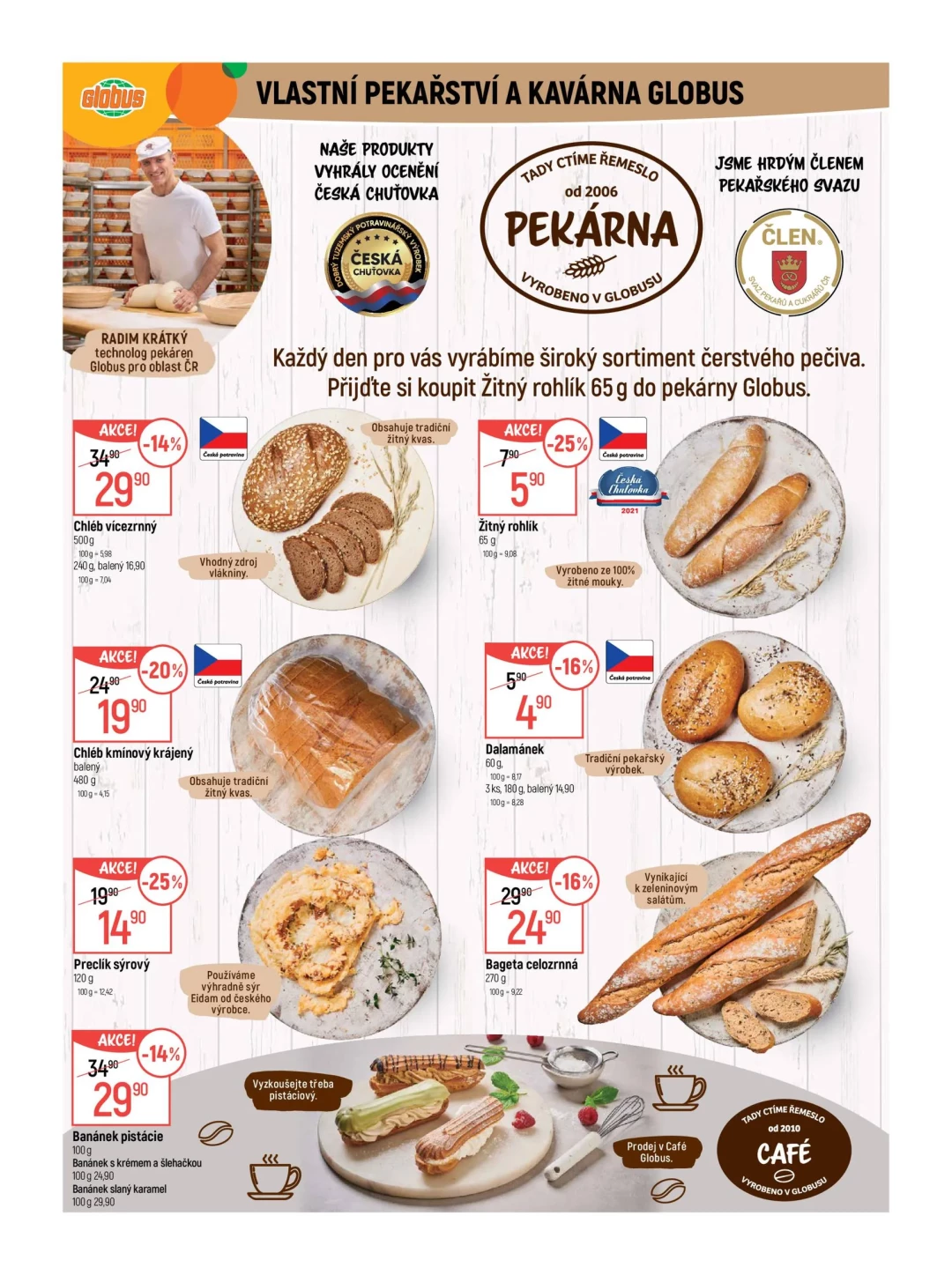 Originální strana 7 z 56 letáku Globus – Globus Pardubice