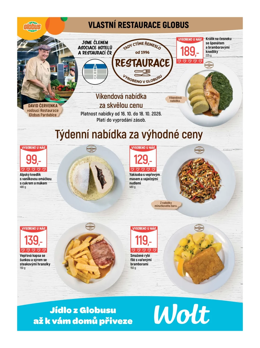 Originální strana 9 z 56 letáku Globus – Globus Pardubice
