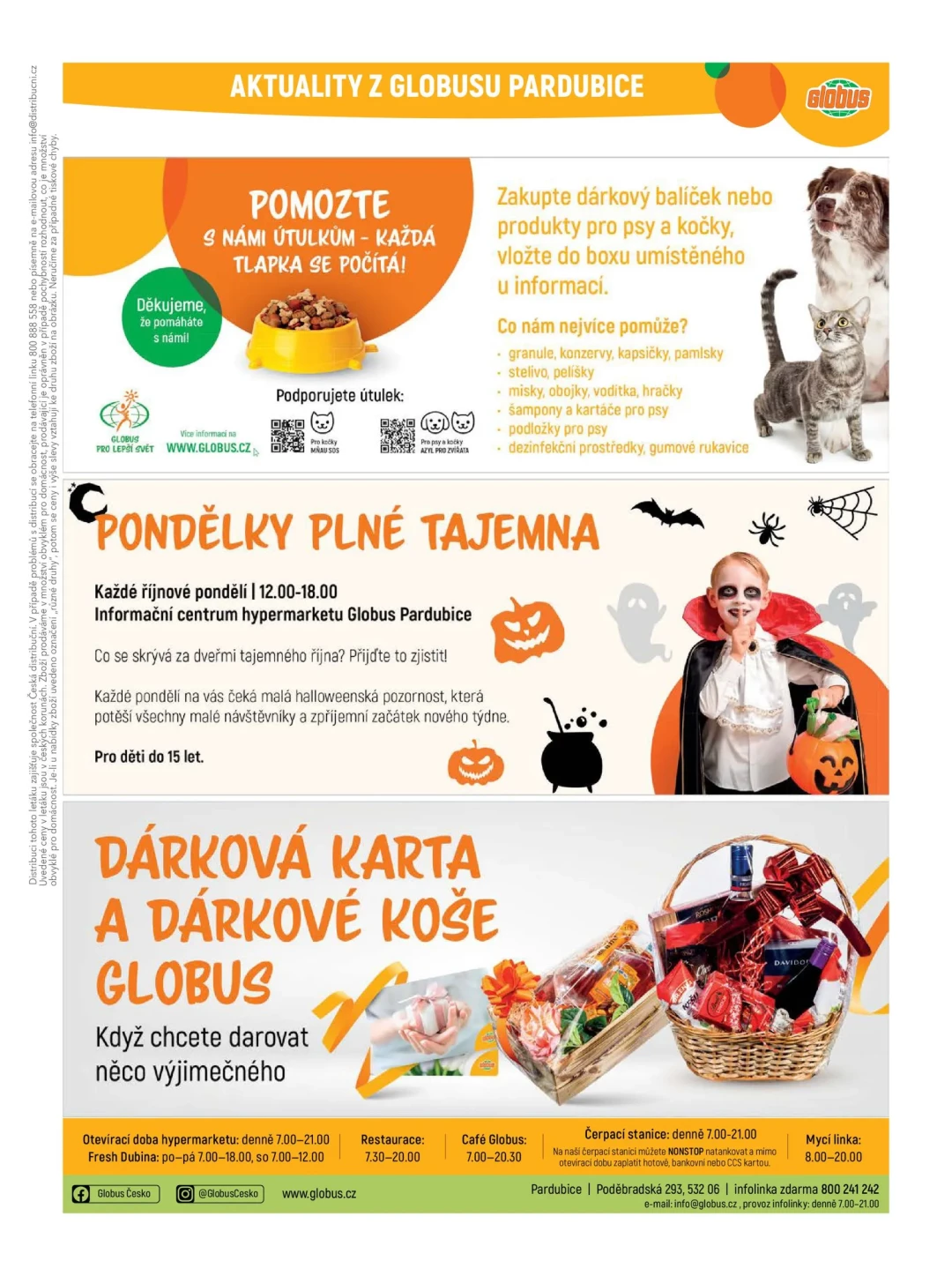 Originální strana 48 z 56 letáku Globus – Globus Pardubice