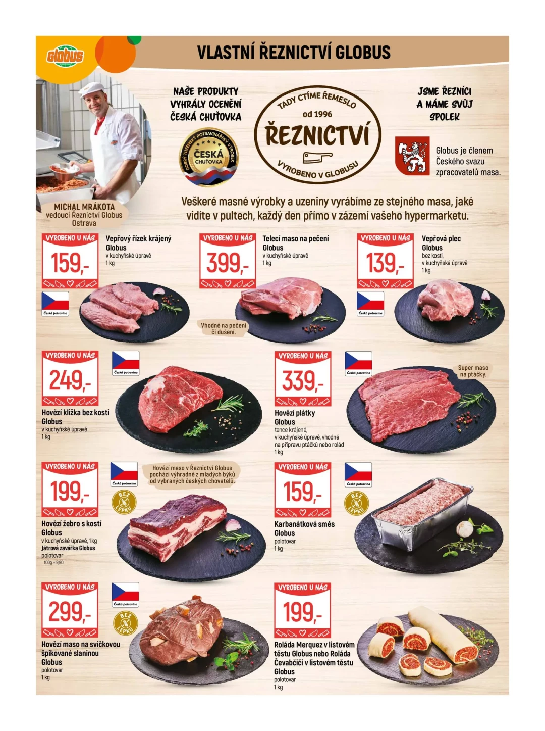 Originální strana 5 z 56 letáku Globus – Globus Ostrava