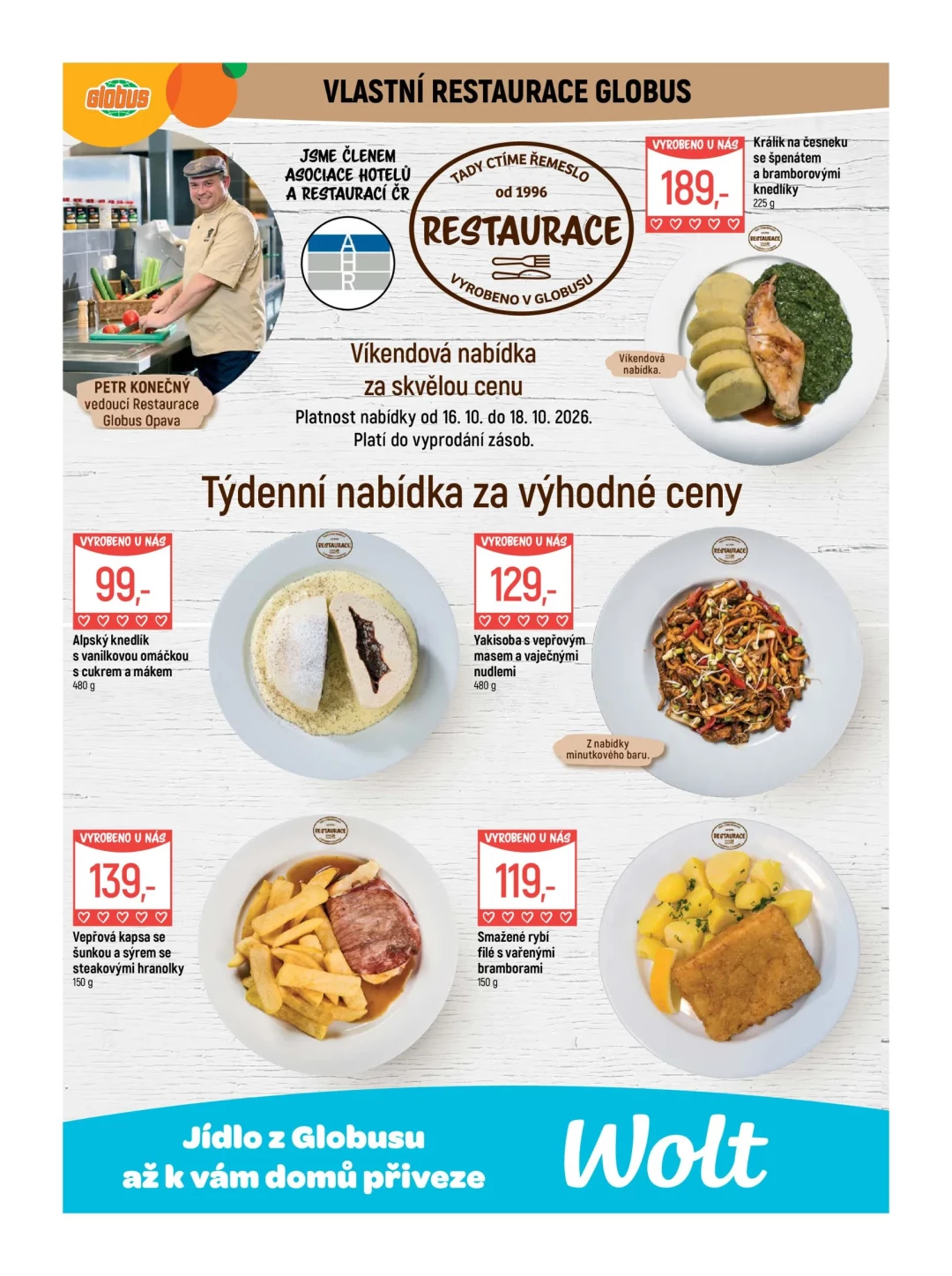 Originální strana 9 z 56 letáku Globus – Globus Opava
