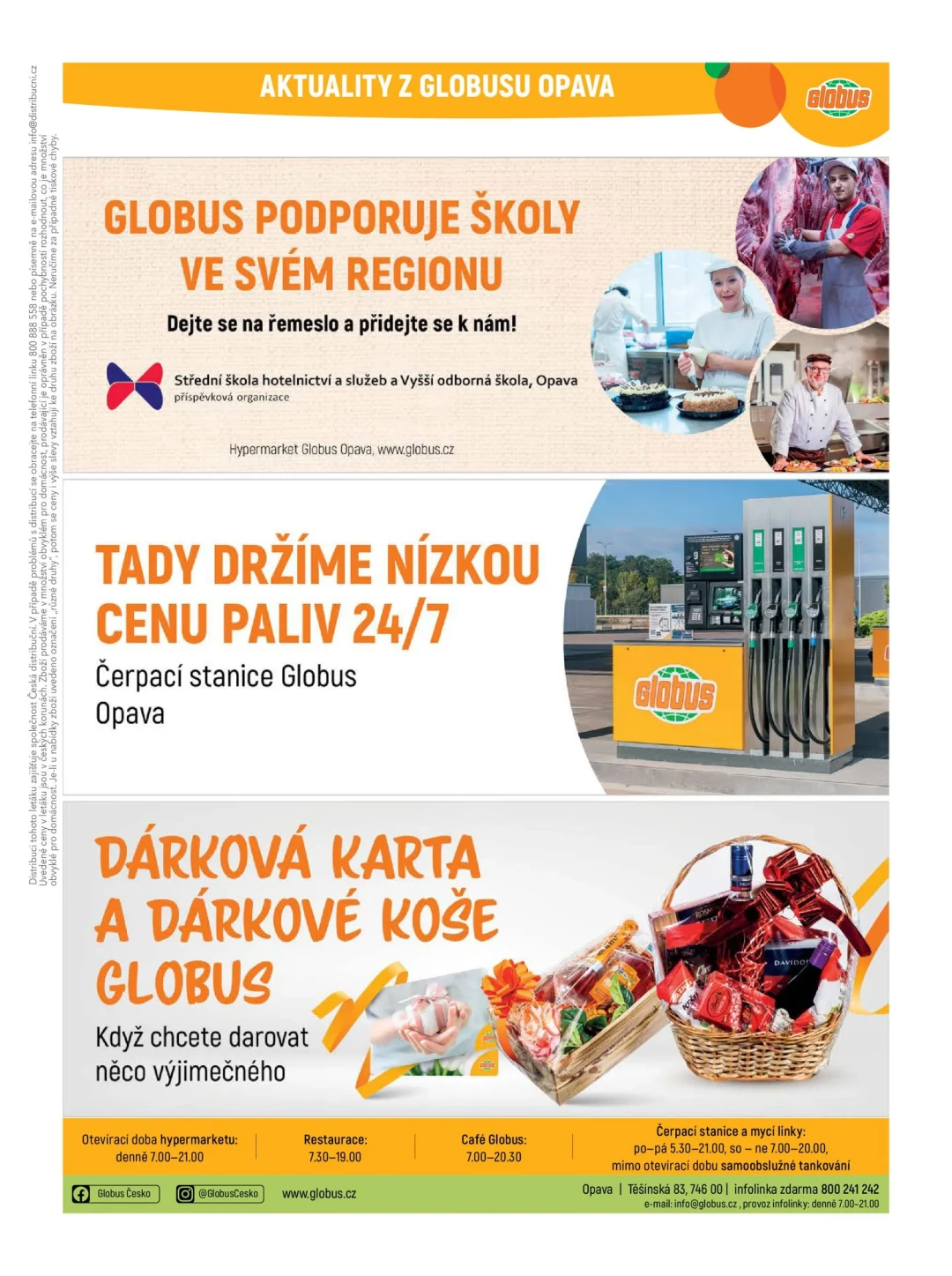 Originální strana 48 z 56 letáku Globus – Globus Opava