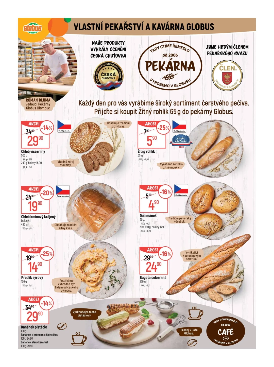Originální strana 7 z 56 letáku Globus – Globus Olomouc