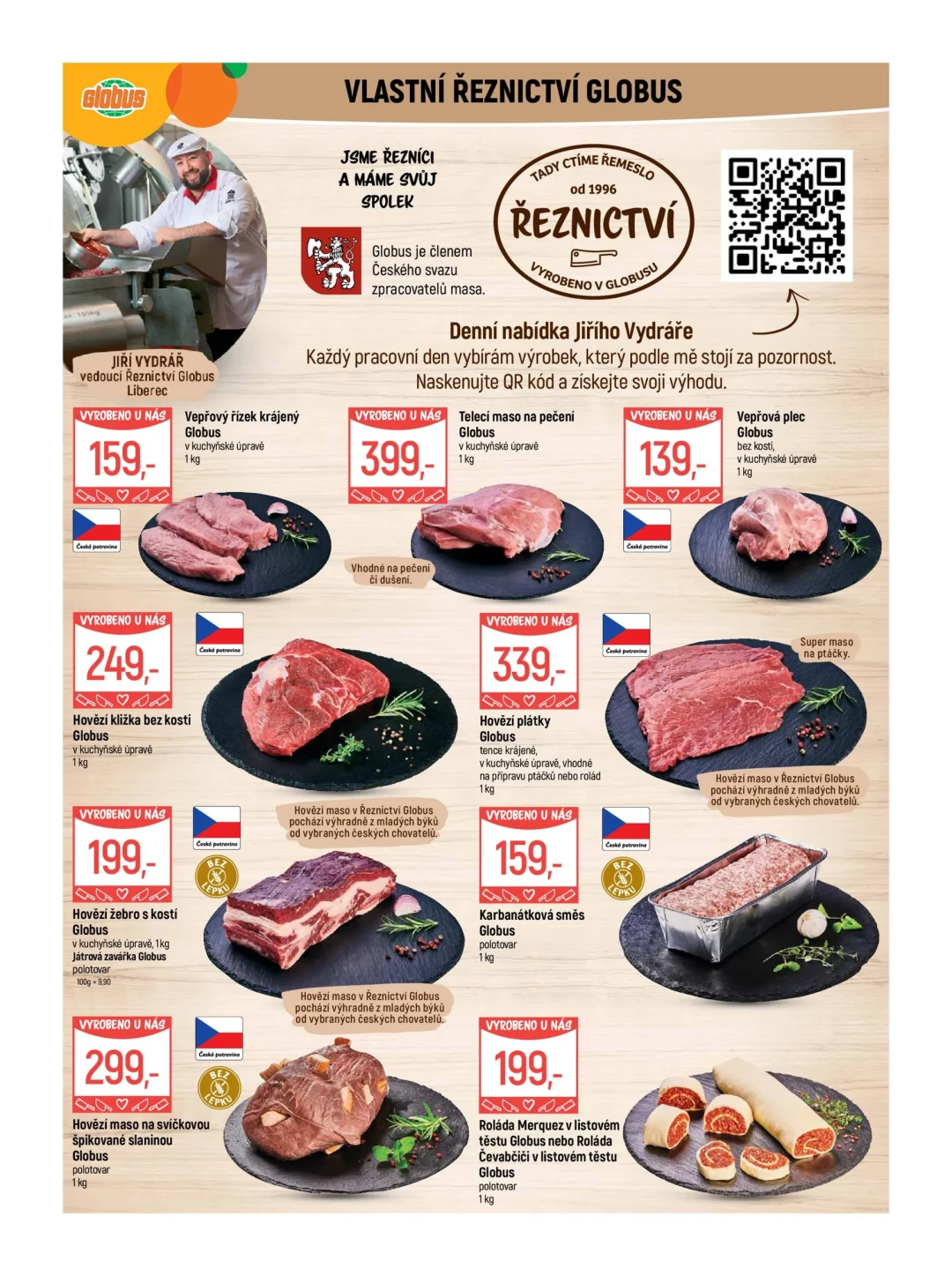 Originální strana 5 z 56 letáku Globus – Globus Liberec