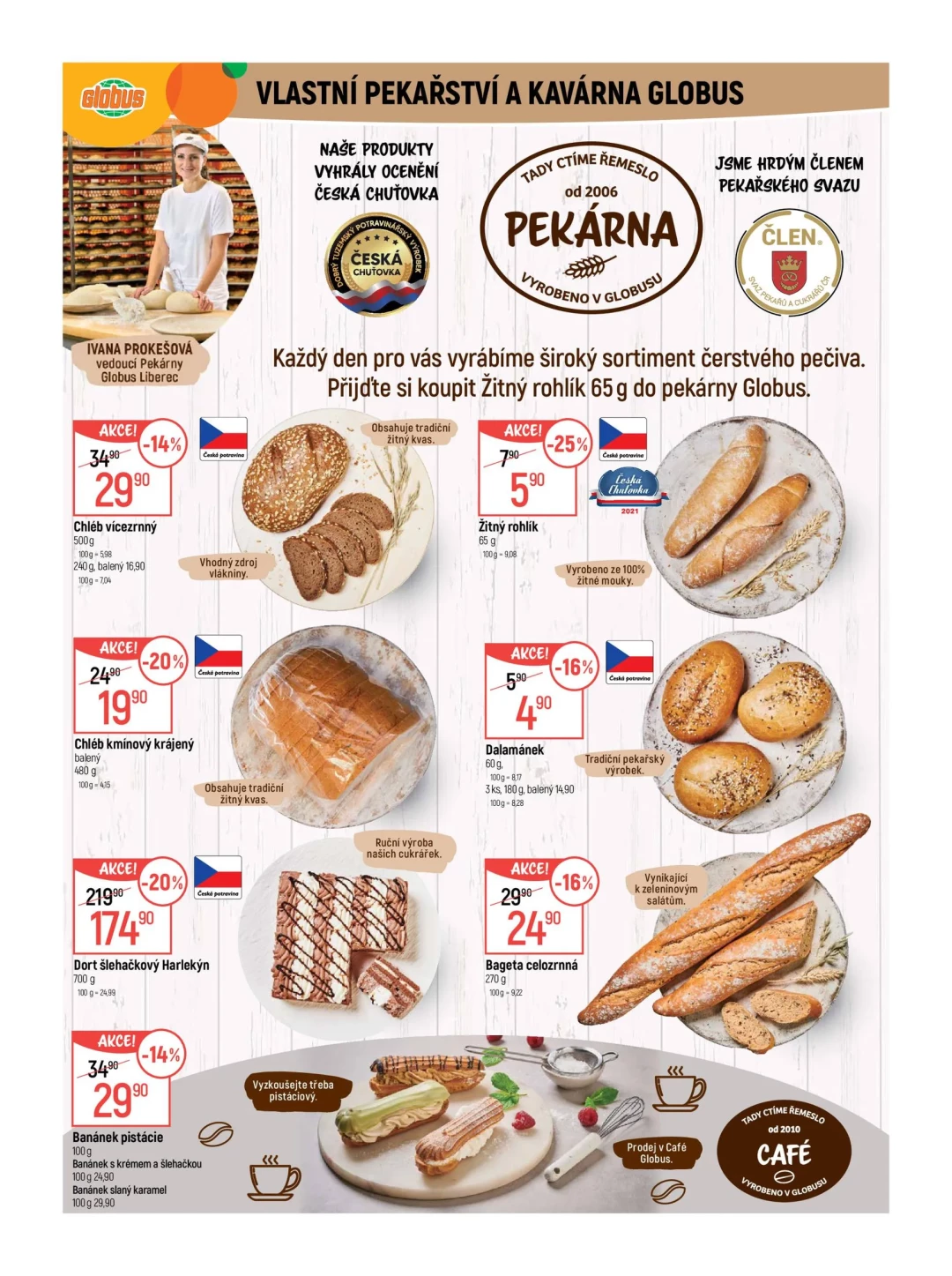 Originální strana 7 z 56 letáku Globus – Globus Liberec