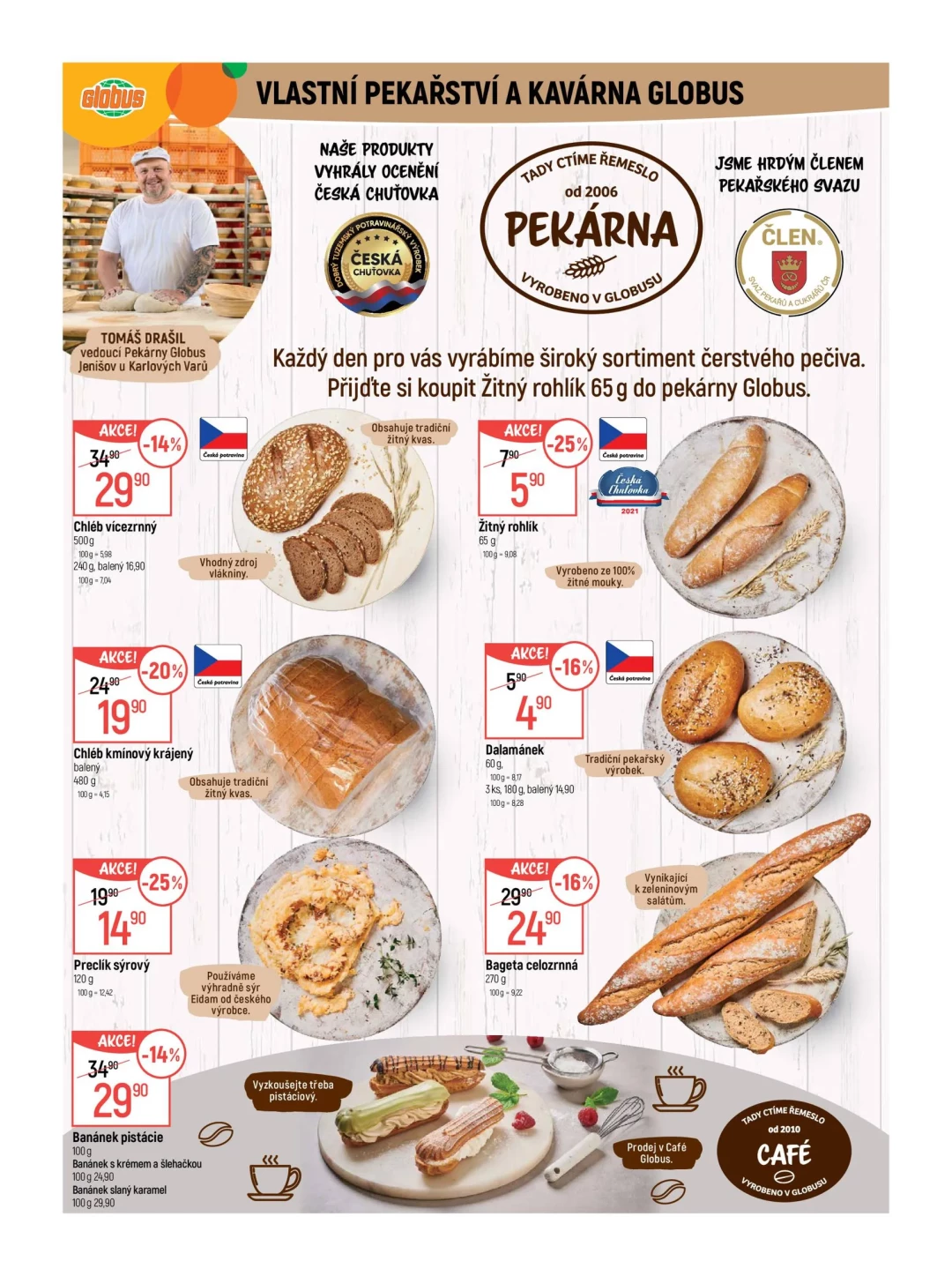 Originální strana 7 z 56 letáku Globus – Globus Karlovy Vary–Jenišov