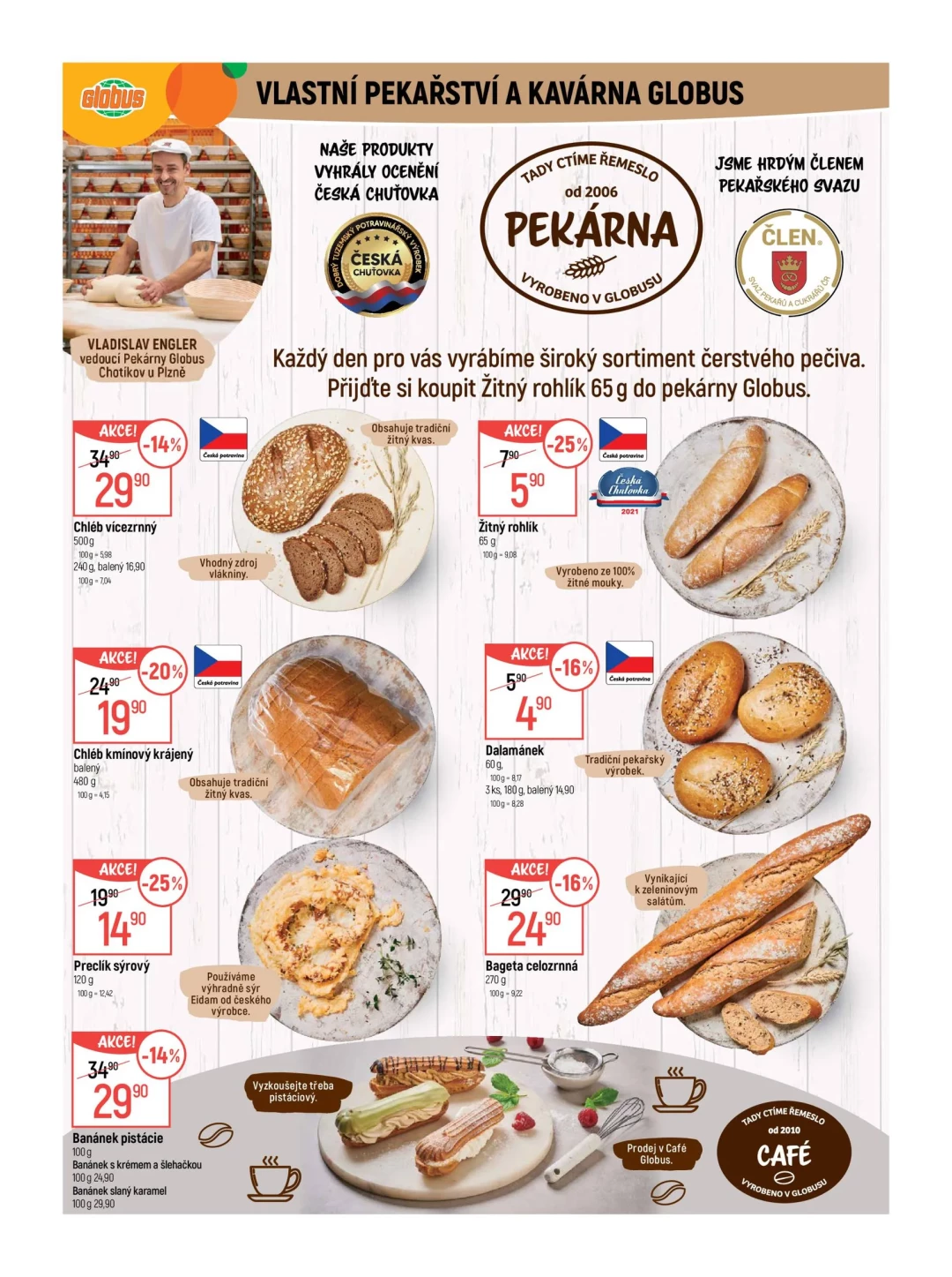 Originální strana 7 z 56 letáku Globus – Globus Plzeň–Chotíkov