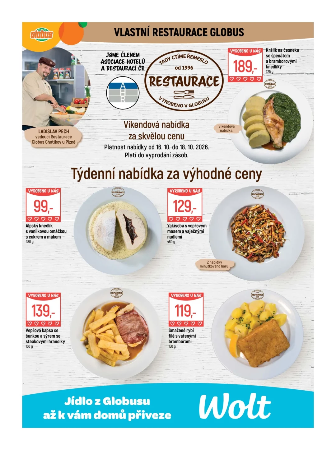 Originální strana 9 z 56 letáku Globus – Globus Plzeň–Chotíkov