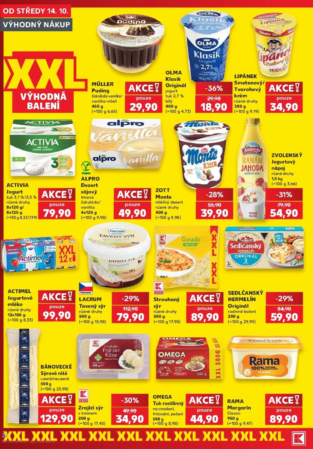 Originální strana 22 z 60 letáku Kaufland – Kaufland - Praha 4