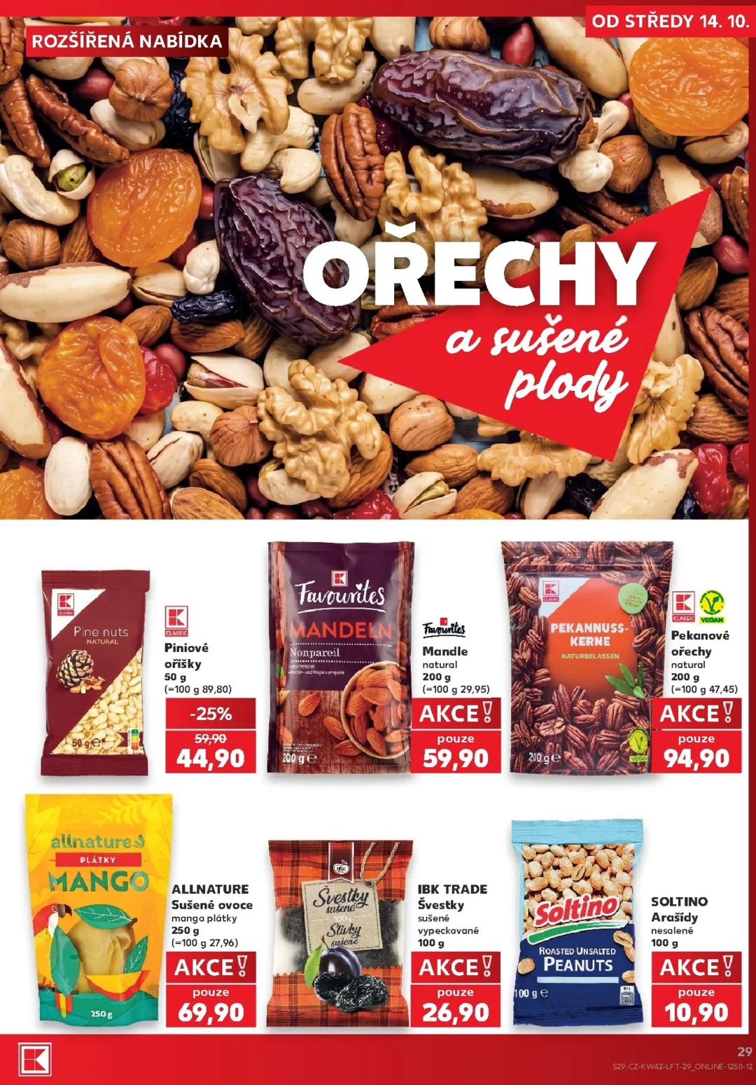 Originální strana 29 z 60 letáku Kaufland – Kaufland - Praha 4