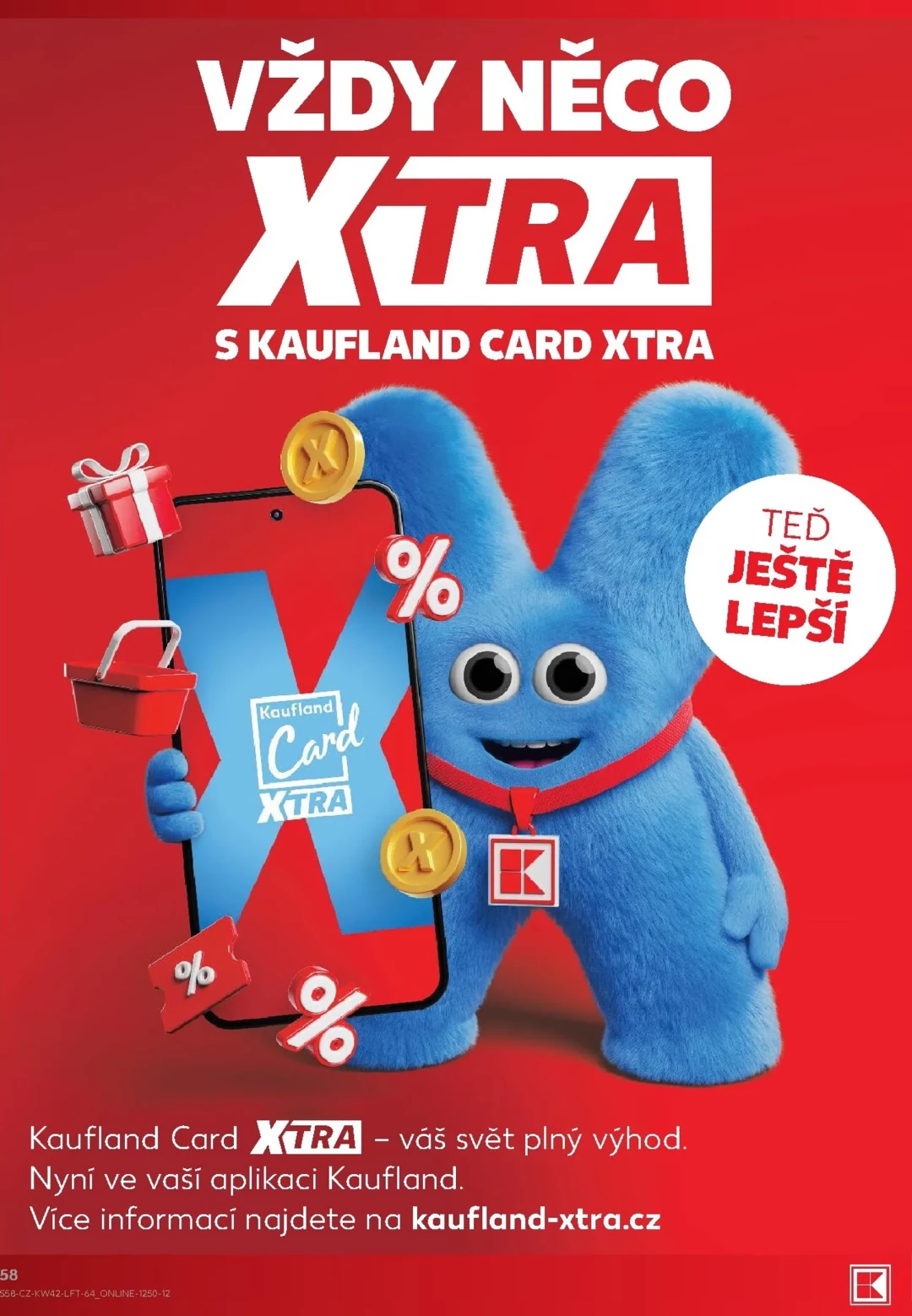 Originální strana 58 z 60 letáku Kaufland – Kaufland - Praha 4