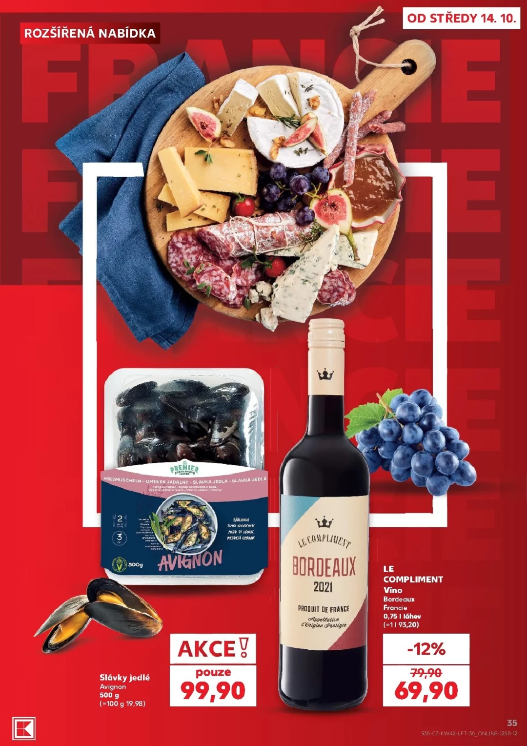 Originální strana 35 z 60 letáku Kaufland – Kaufland - Brno