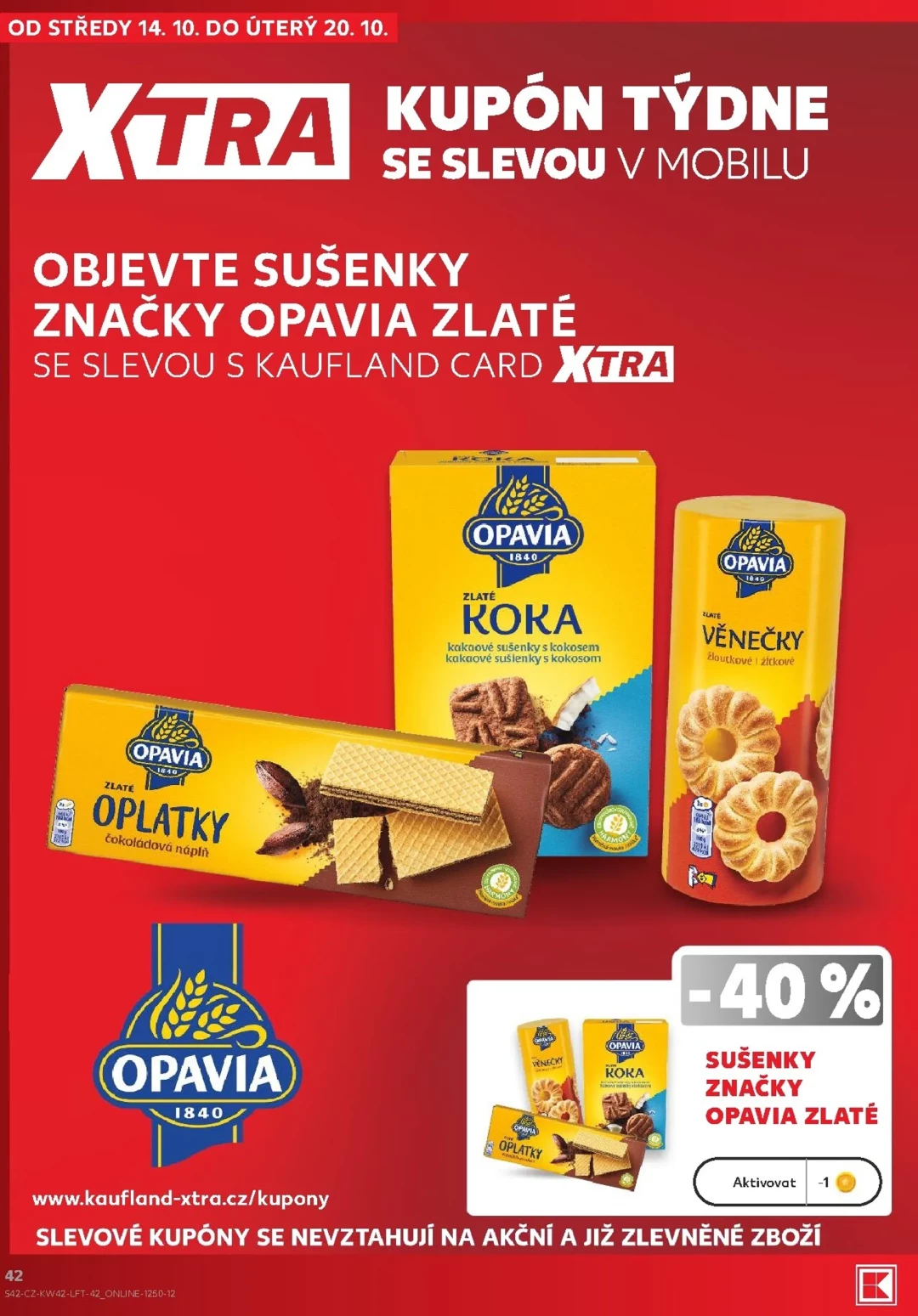 Originální strana 42 z 60 letáku Kaufland – Kaufland - Brno