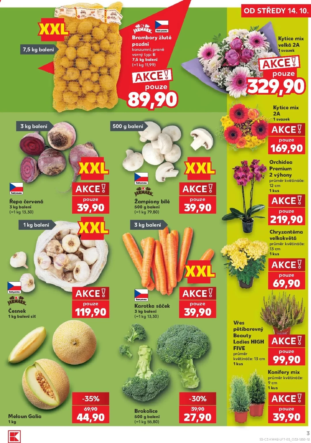 Originální strana 3 z 60 letáku Kaufland – Kaufland - Ostrava