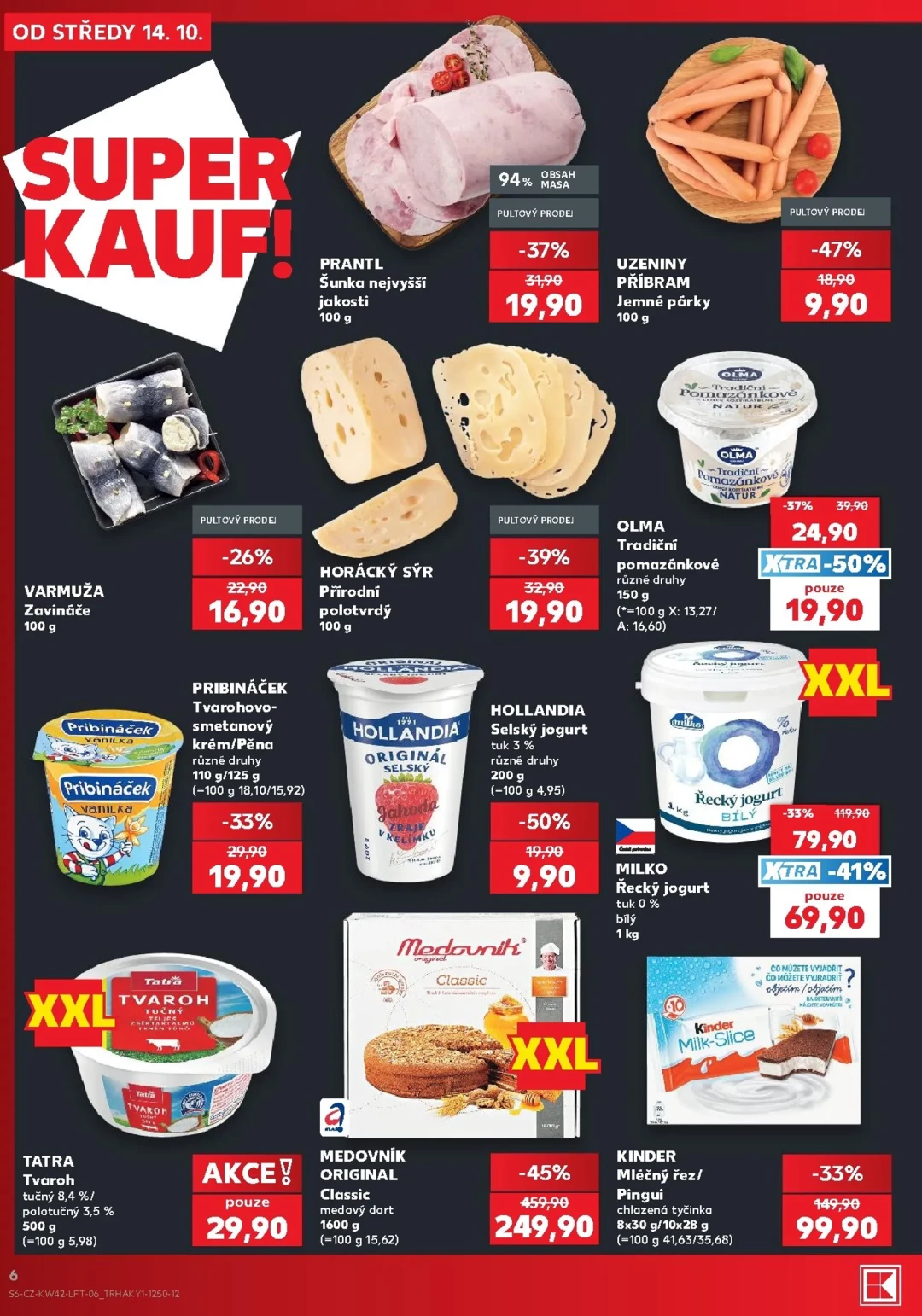 Originální strana 6 z 60 letáku Kaufland – Kaufland - Ostrava