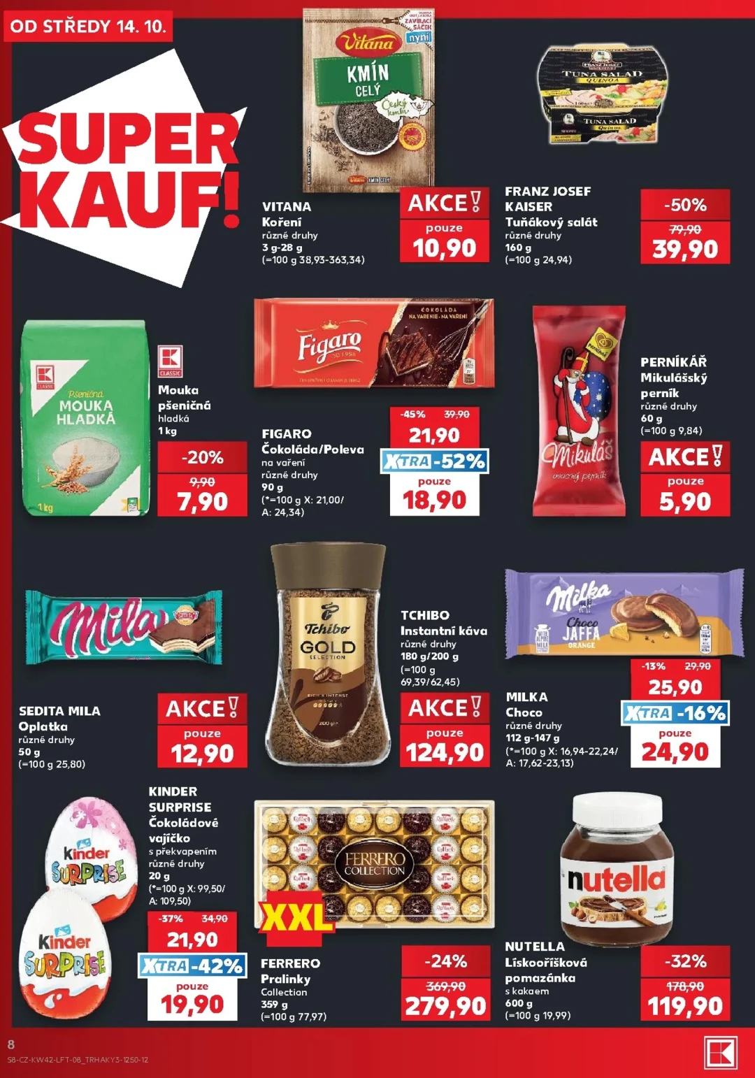 Originální strana 8 z 60 letáku Kaufland – Kaufland - Ostrava