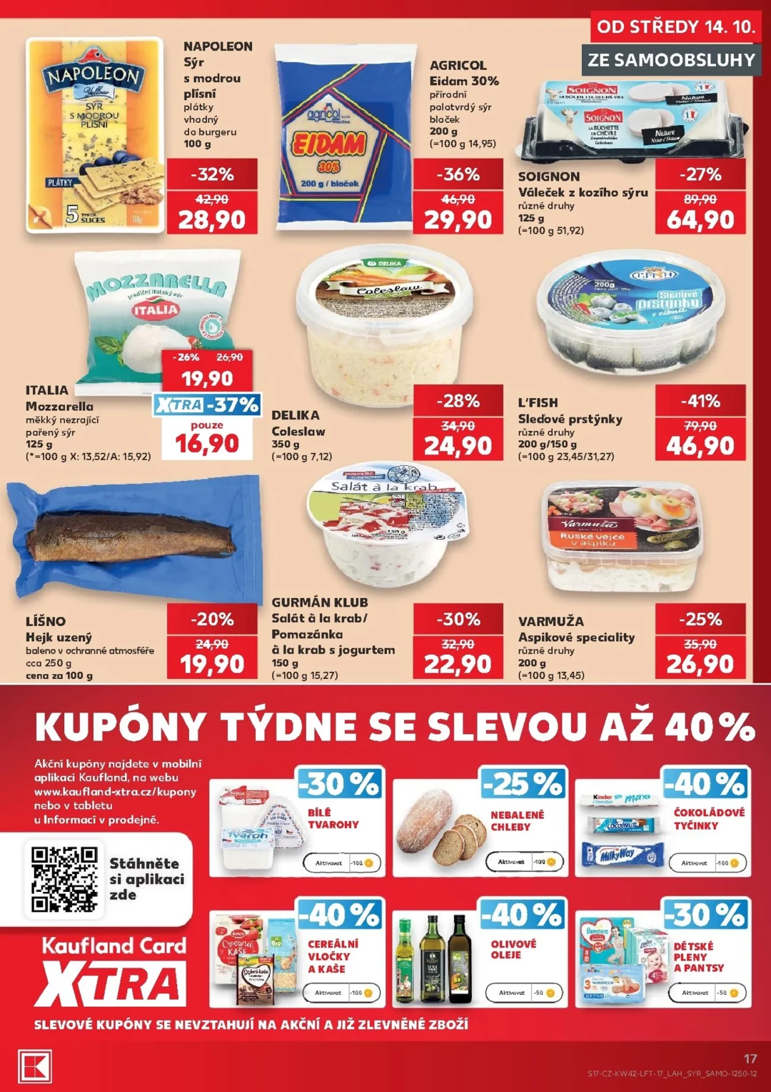Originální strana 17 z 60 letáku Kaufland – Kaufland - Ostrava