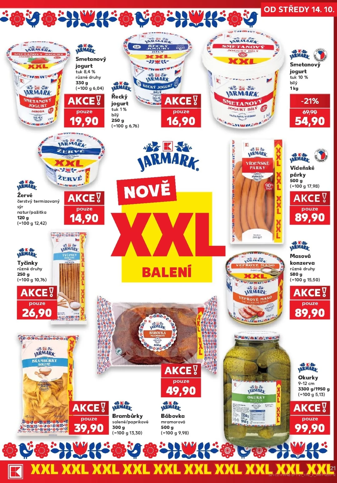 Originální strana 21 z 60 letáku Kaufland – Kaufland - Ostrava