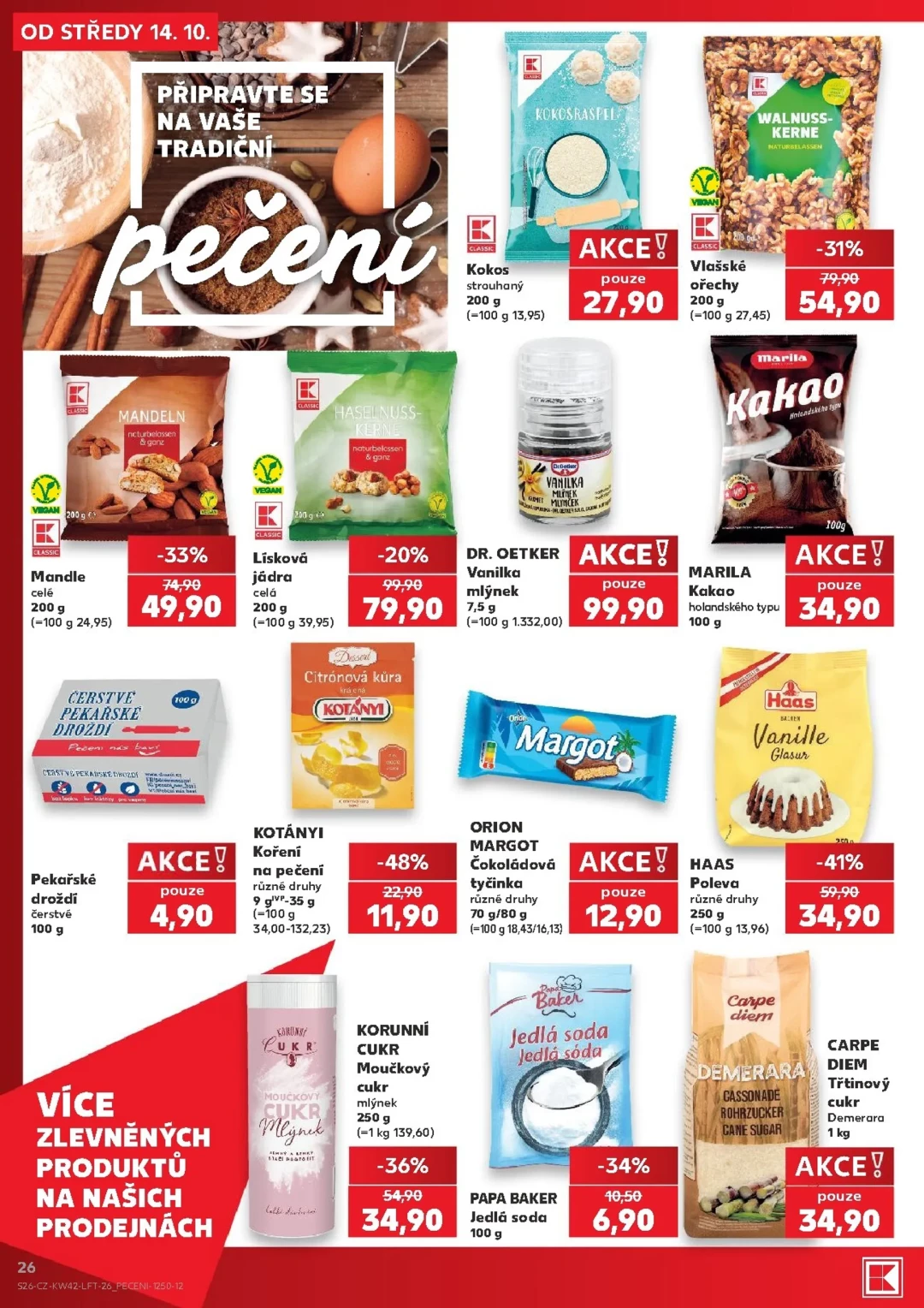 Originální strana 26 z 60 letáku Kaufland – Kaufland - Ostrava