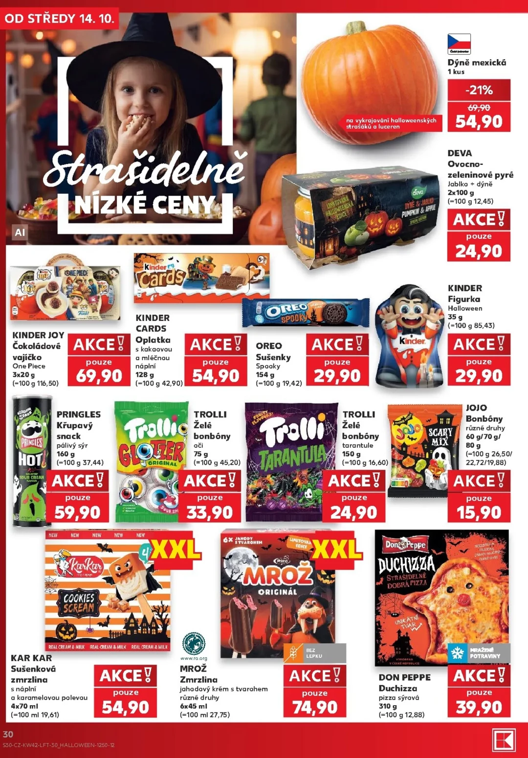 Originální strana 30 z 60 letáku Kaufland – Kaufland - Ostrava